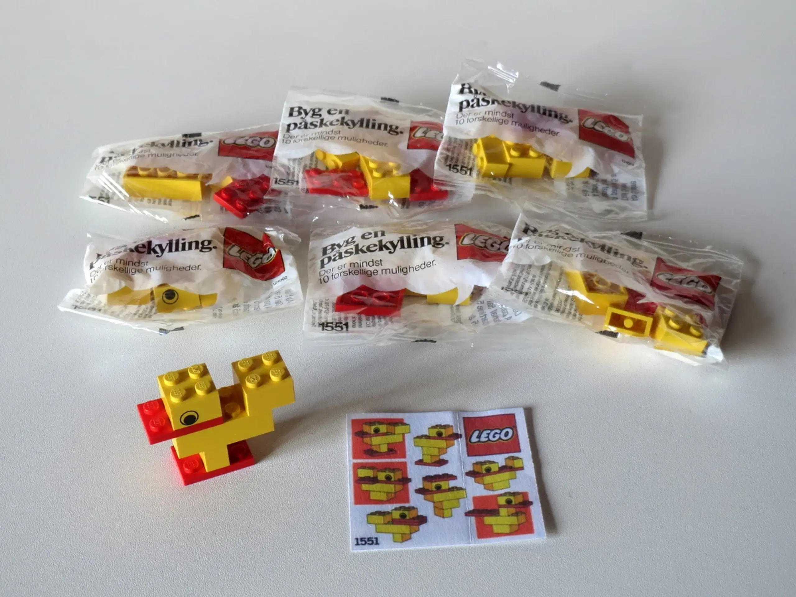 Lego påskekyllinger