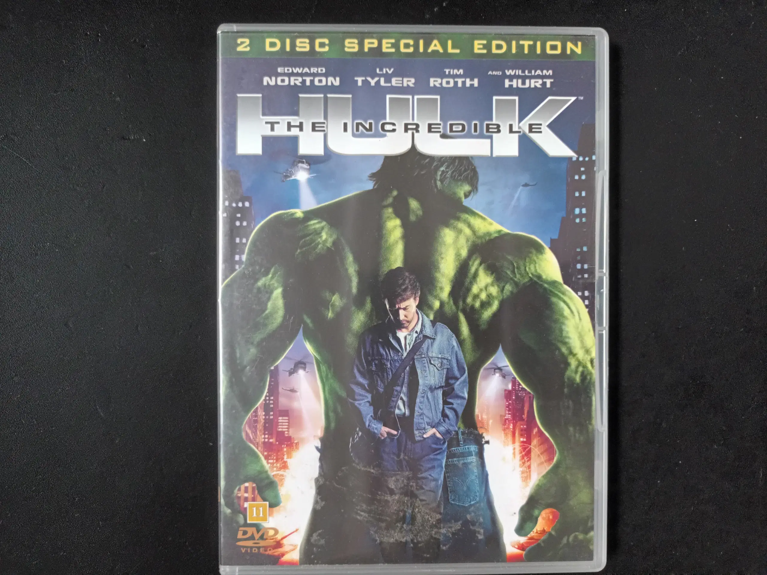 Hulk Dobbelt dvd