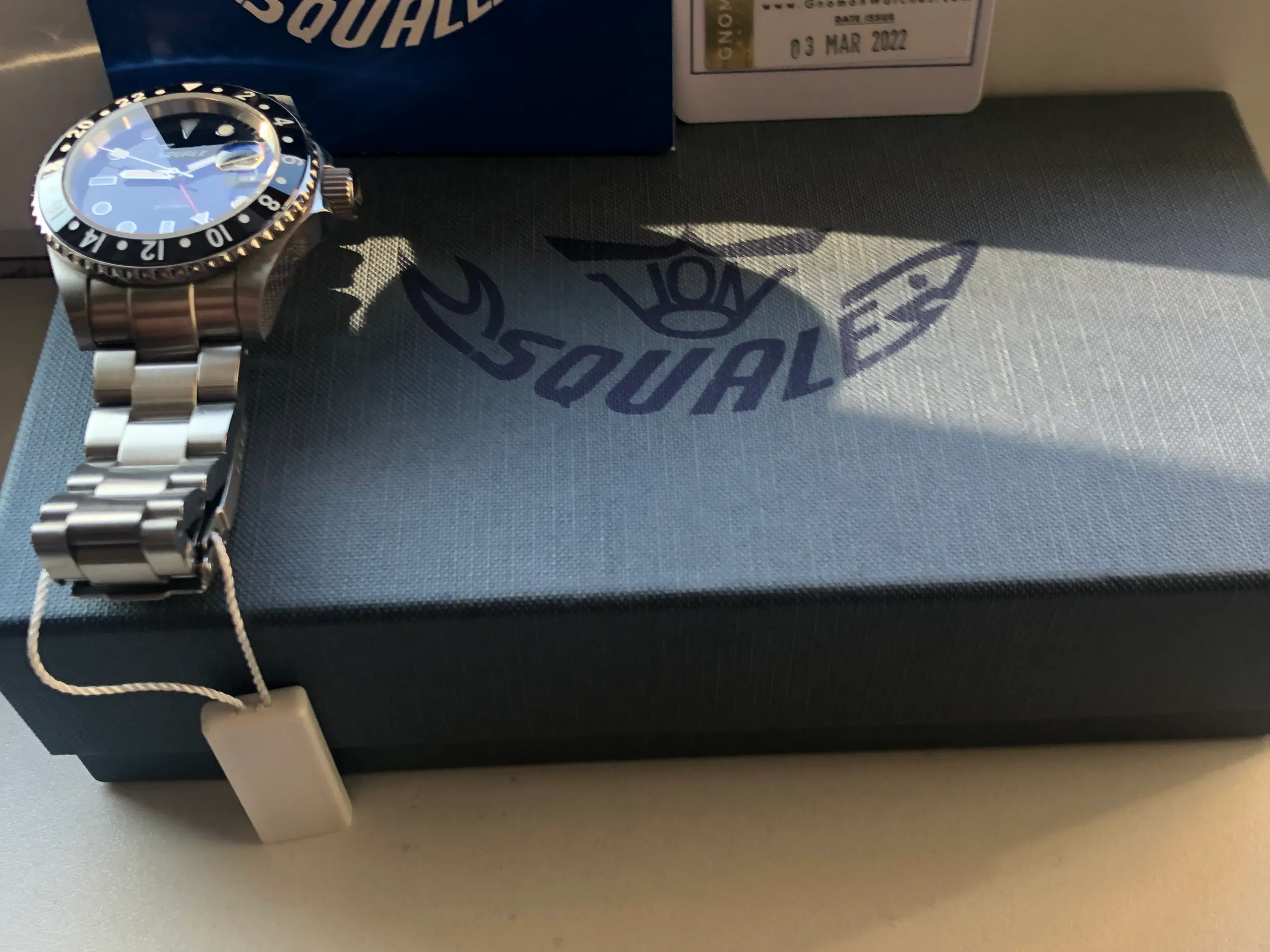 IKKE Rolex Squale Submariner Pris 1250€GMT