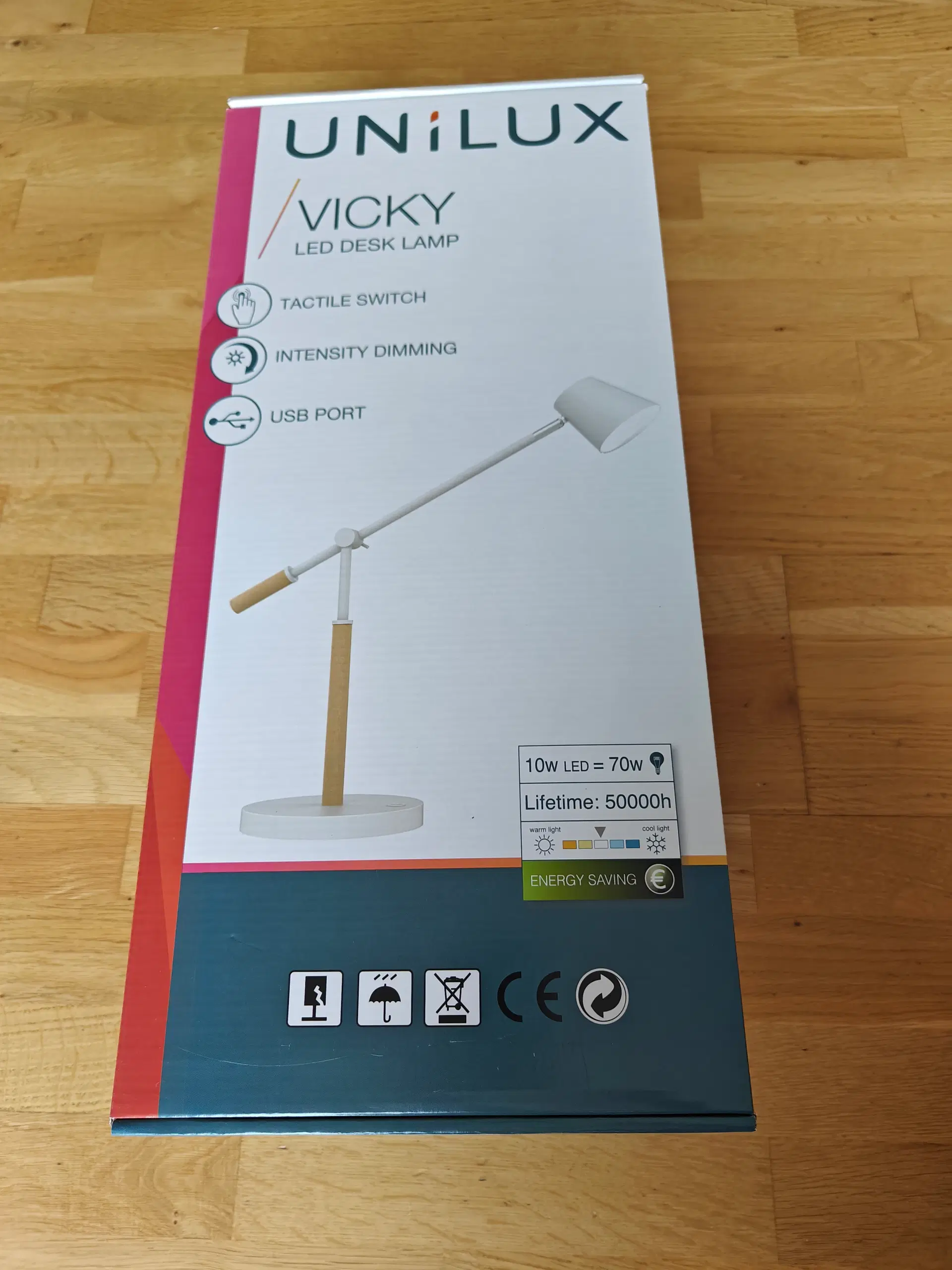 Unilux Vicky LED-Lampe i skandinavisk