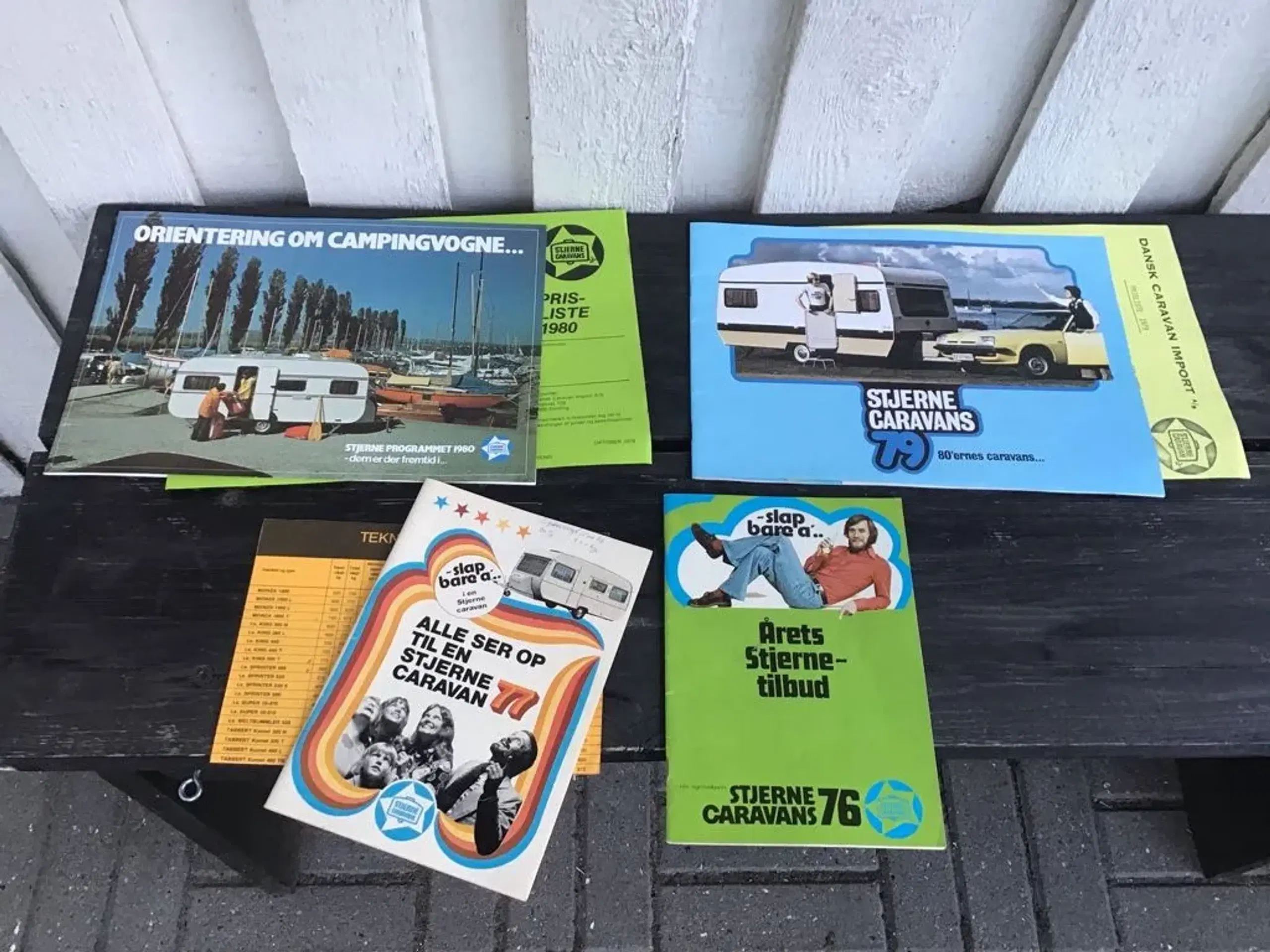 Stjerne caravans brochure gamle