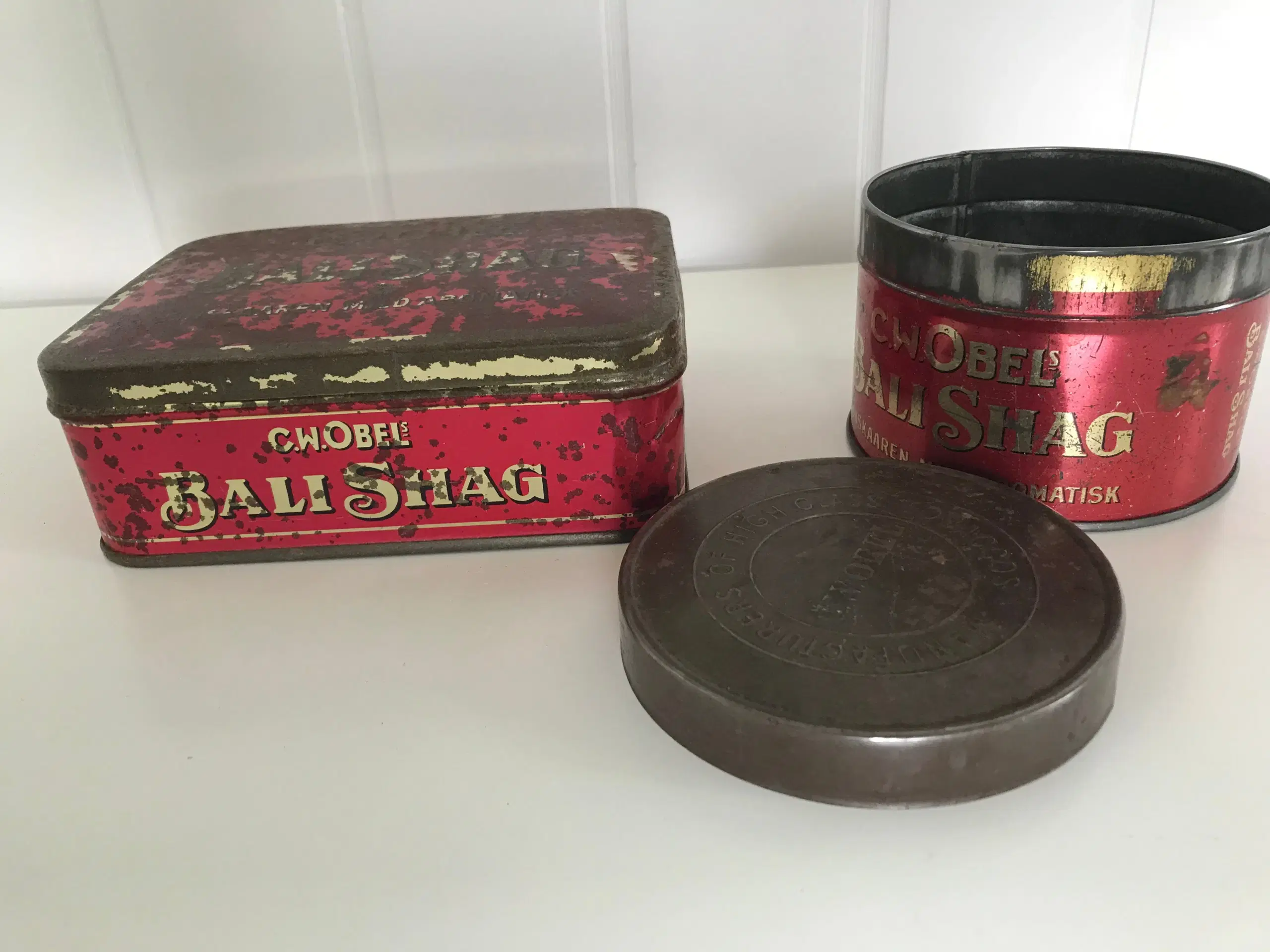 2 stk Bali Shag dåser (vintage)