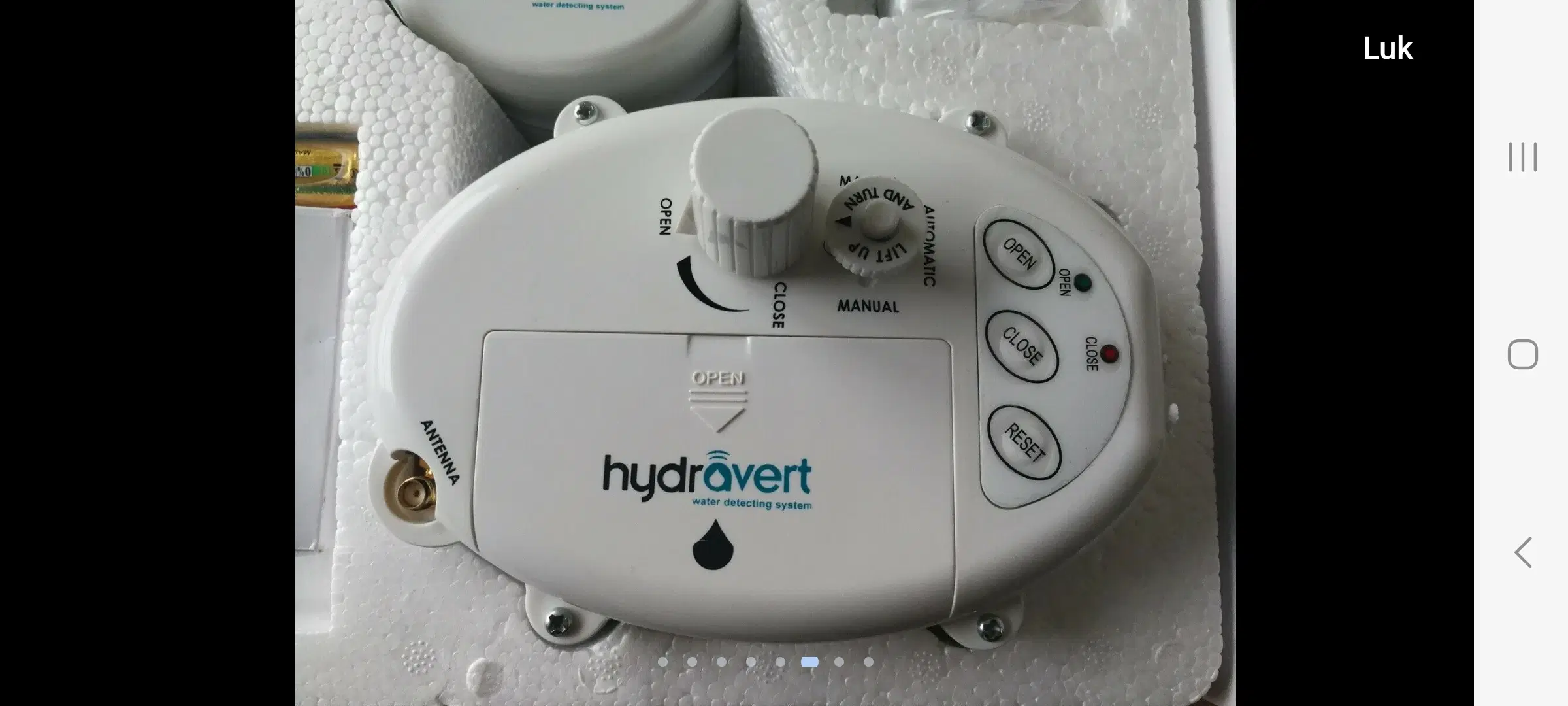 Water detecting system Hydravert - Water detectin