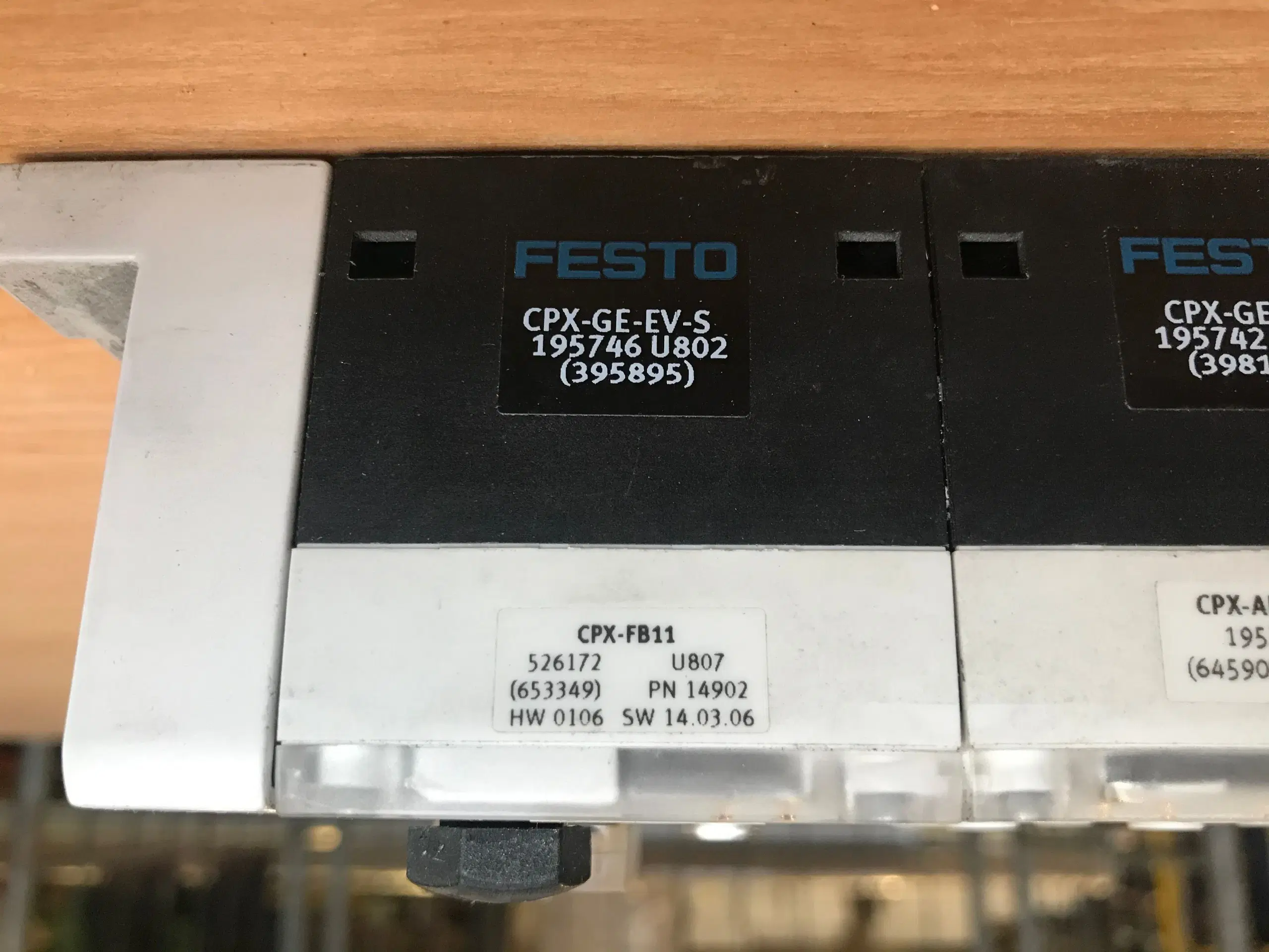 Festo pneumatisk ventil blok