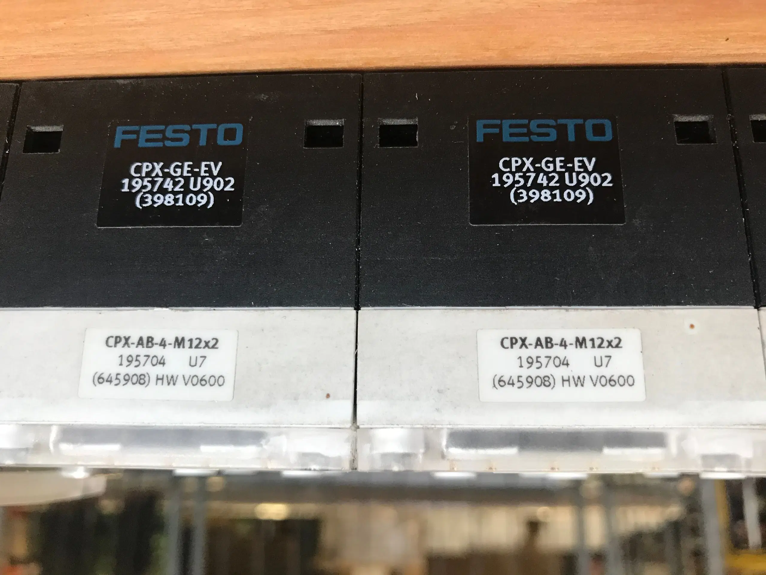 Festo pneumatisk ventil blok