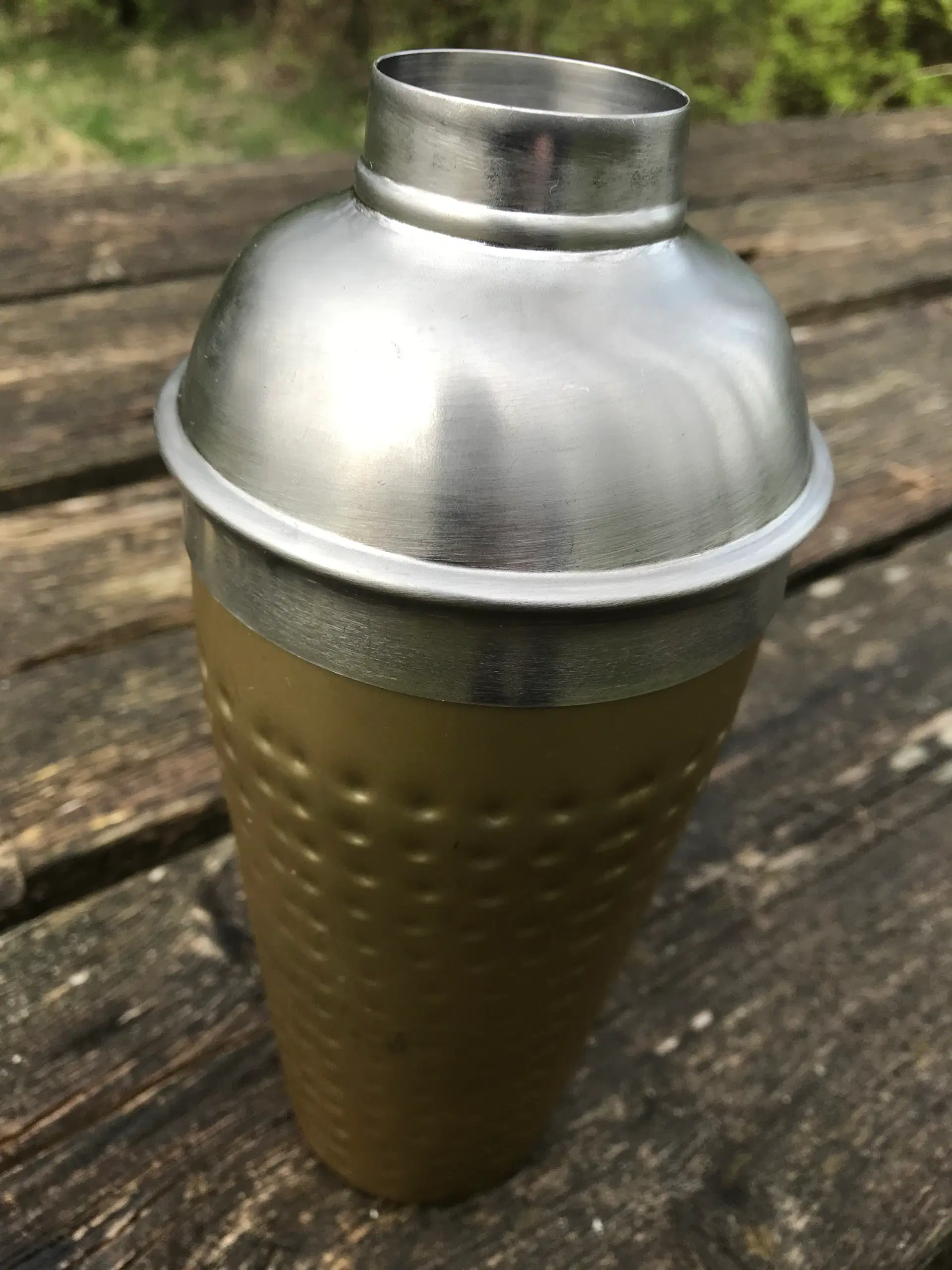 Ny Cocktailshaker 750ml Metal 24cm Farve Guld