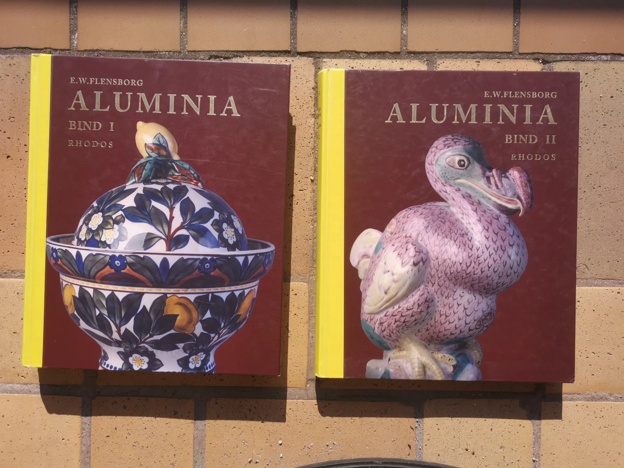 Aluminia Bind I og Aluminia Bind II Bog Bøger