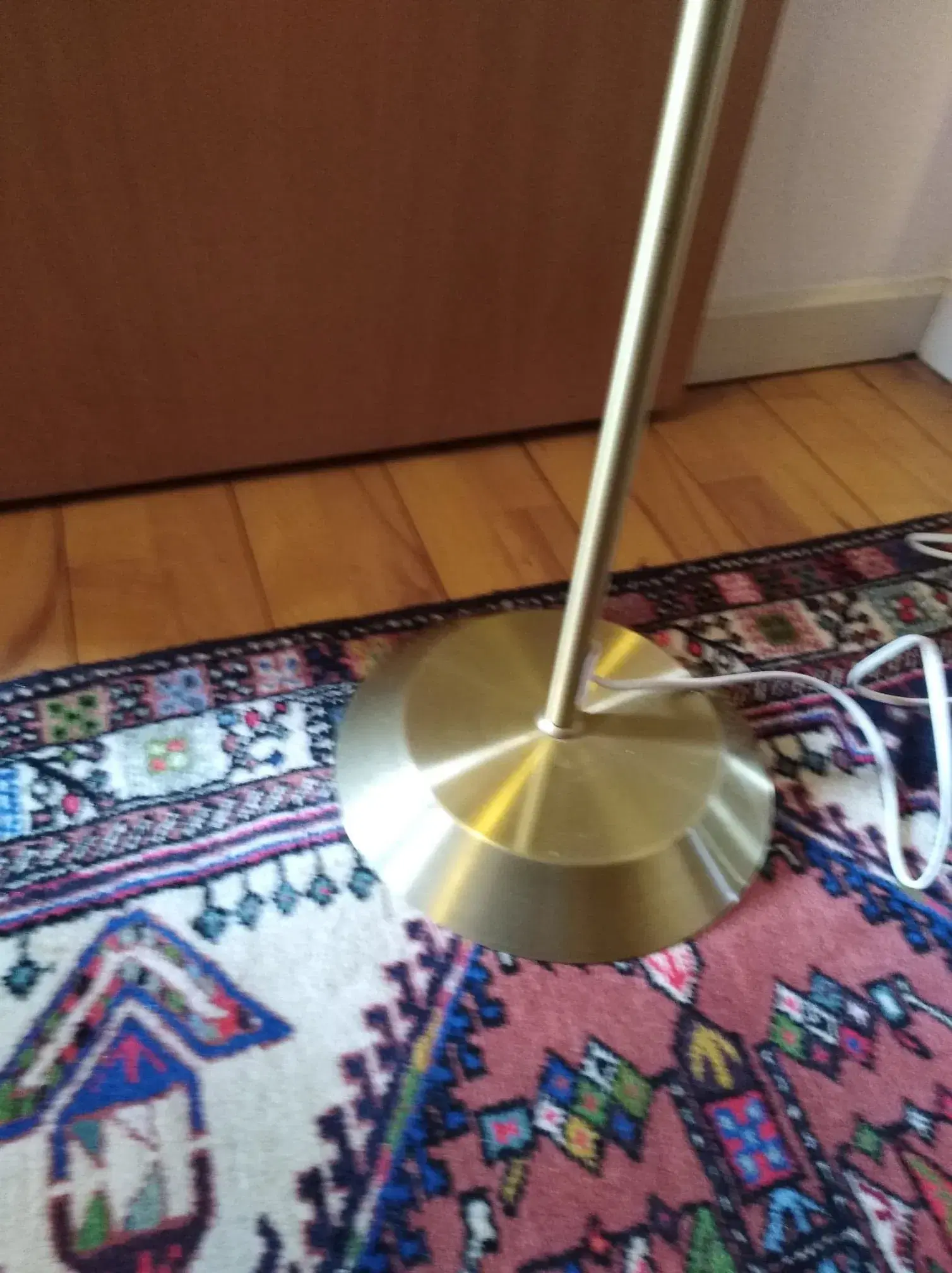 Vintage messing standerlampe