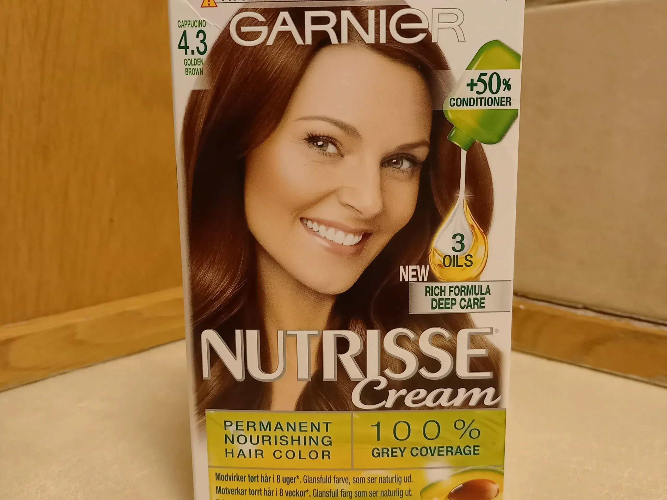 Garnier Nutrisse Cream 43 gylden brun