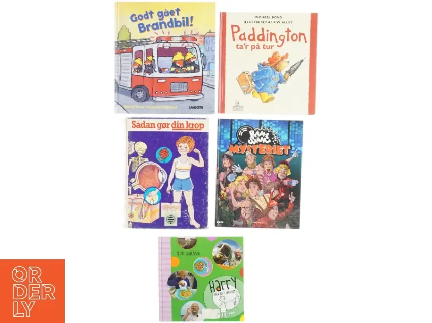 Forskellige børnebøger