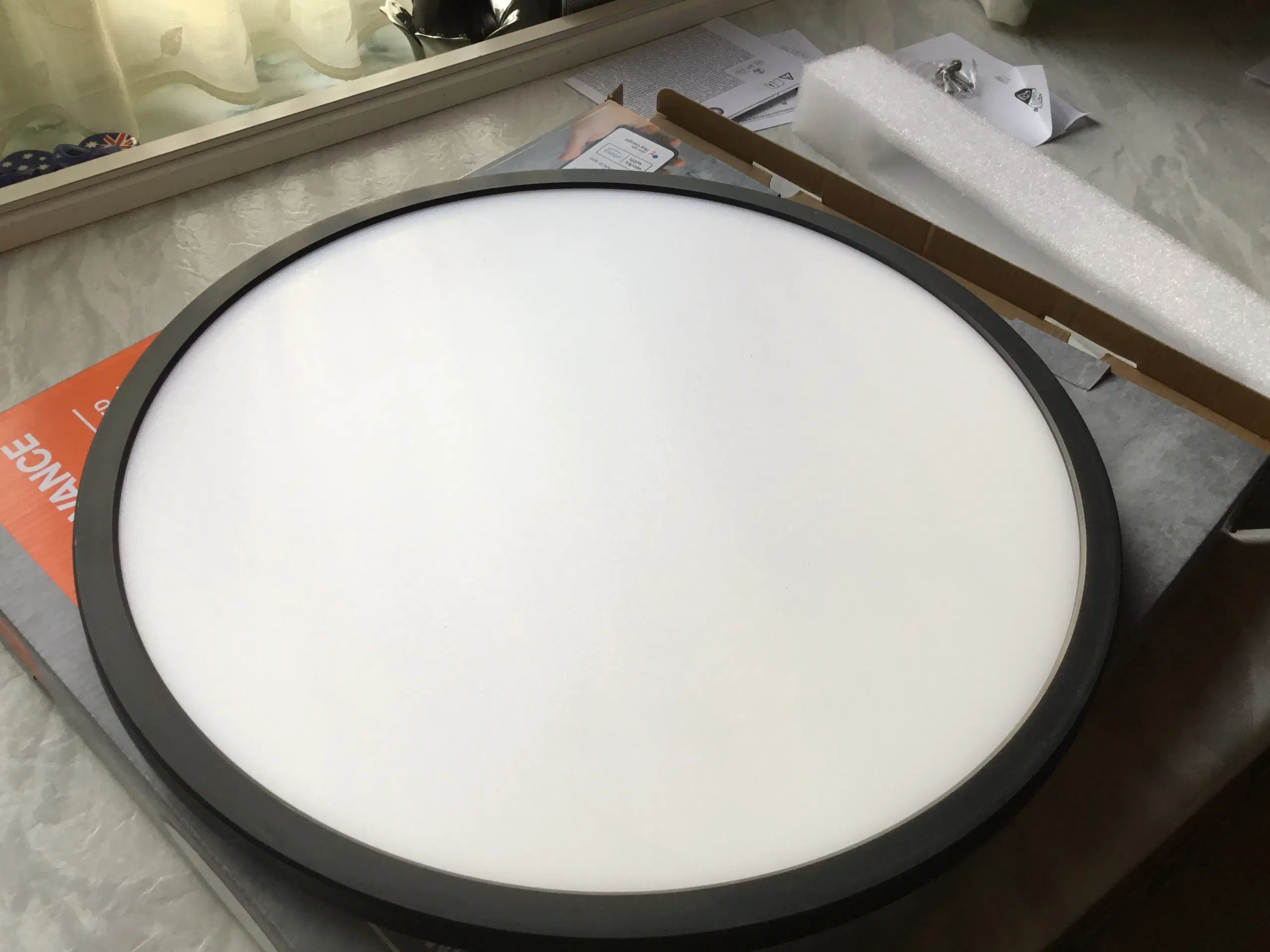 Orbis ultra slim backlight lampe