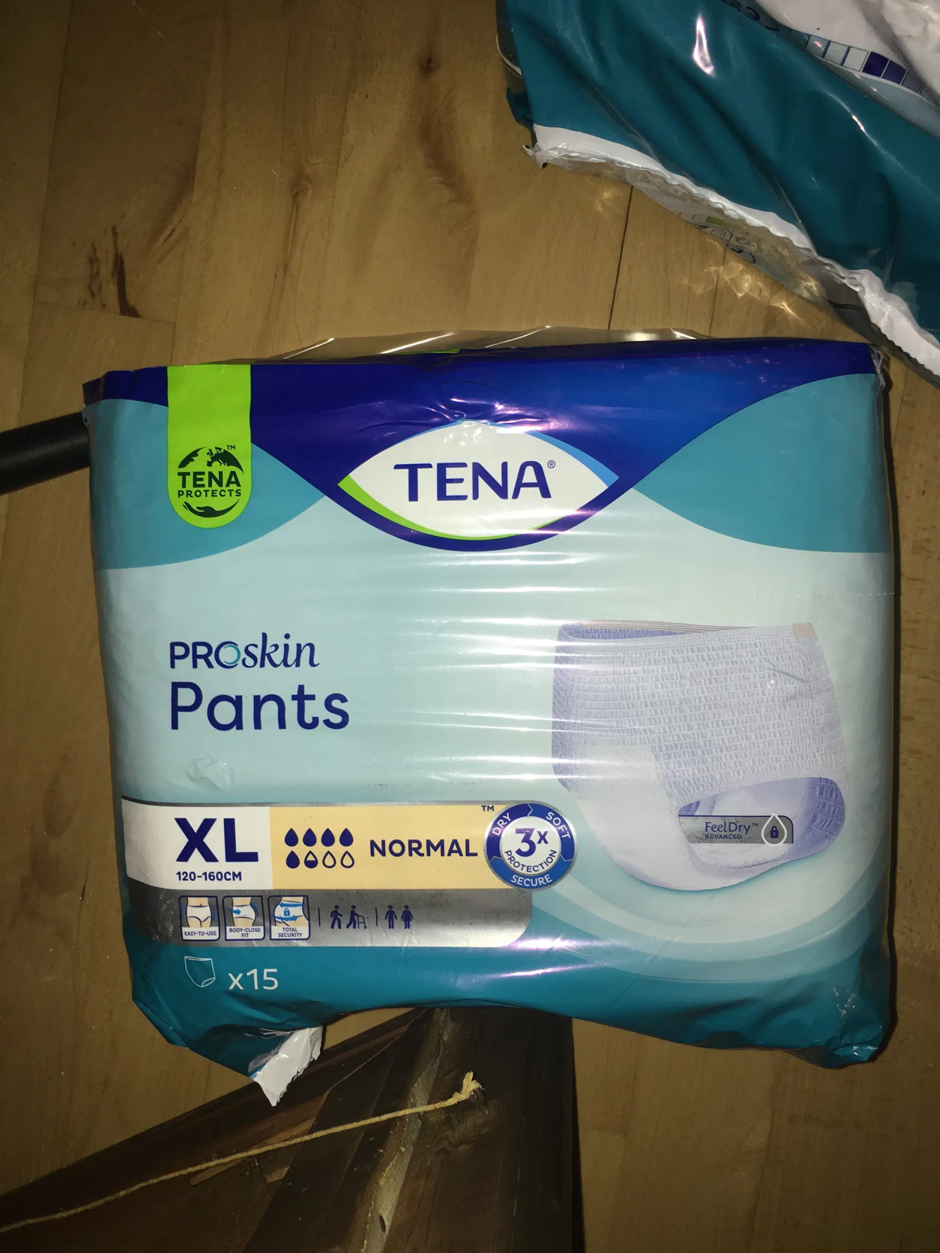 Voksen ble - TENA proskin pants og flex