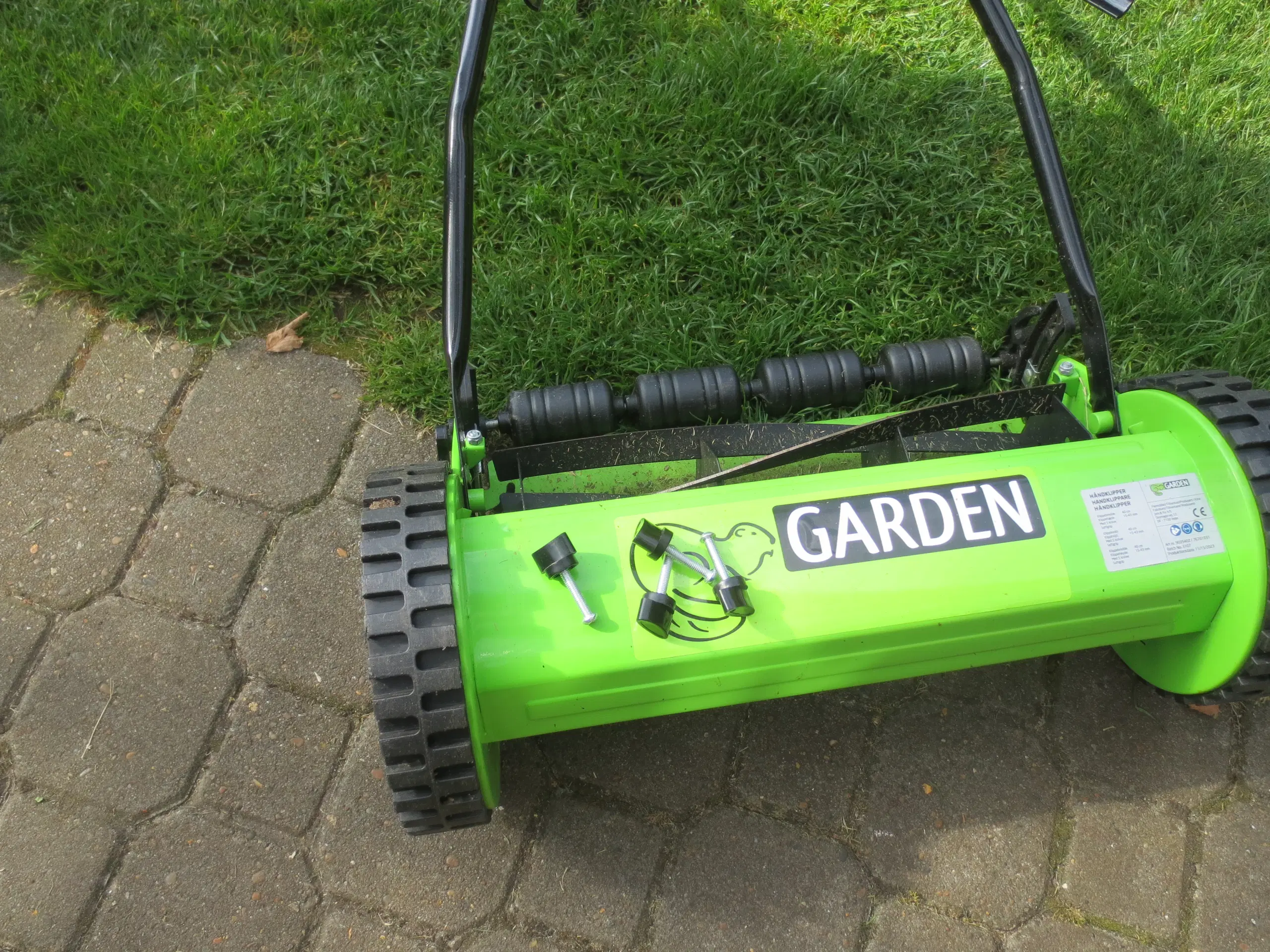 1 stk Håndskubber Garden med 5 vinget rotor Som ny