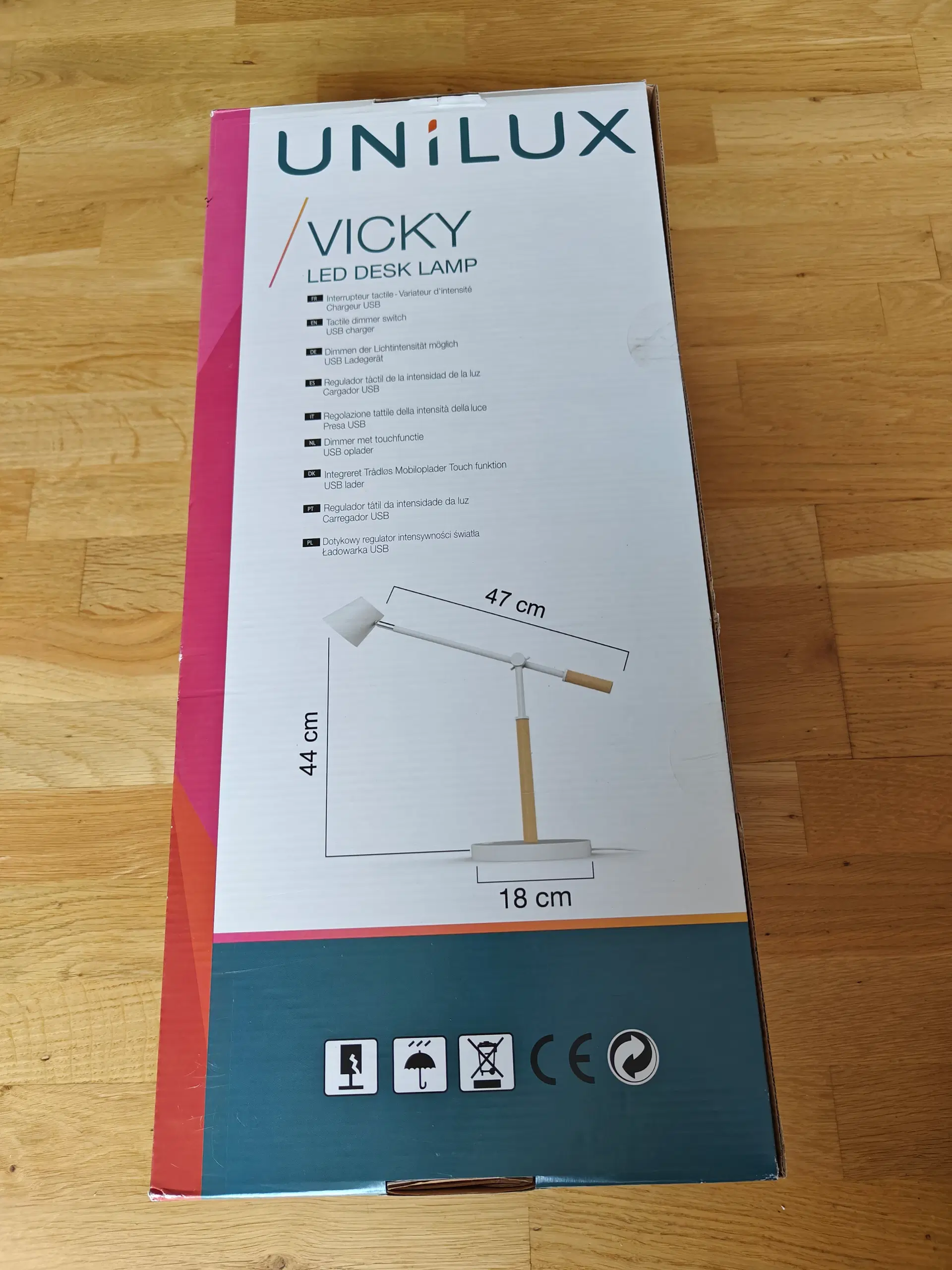 Unilux Vicky LED-Lampe i skandinavisk