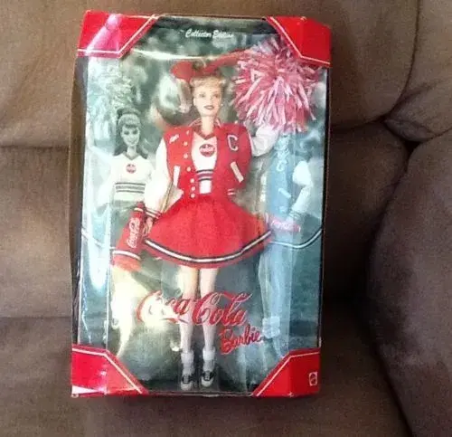 BARBIE COCA COLA cheerleader dukke