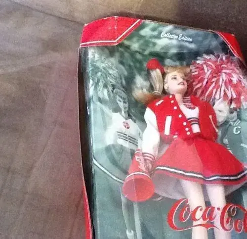 BARBIE COCA COLA cheerleader dukke