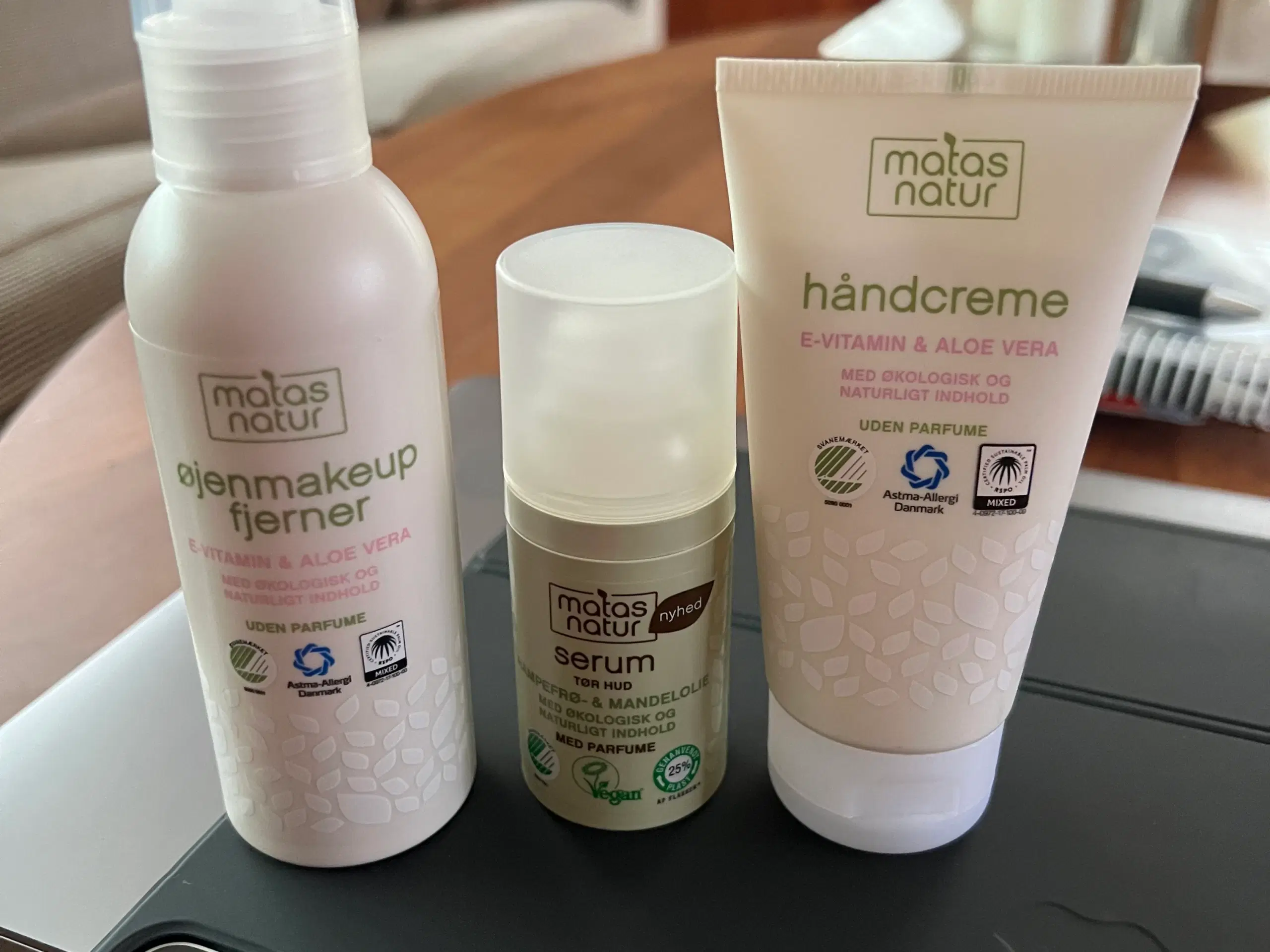 Håndcreme serum og Øjenmakeupfjerner fra Matas