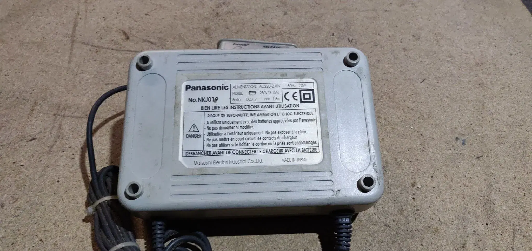 Panasonic 24v lader