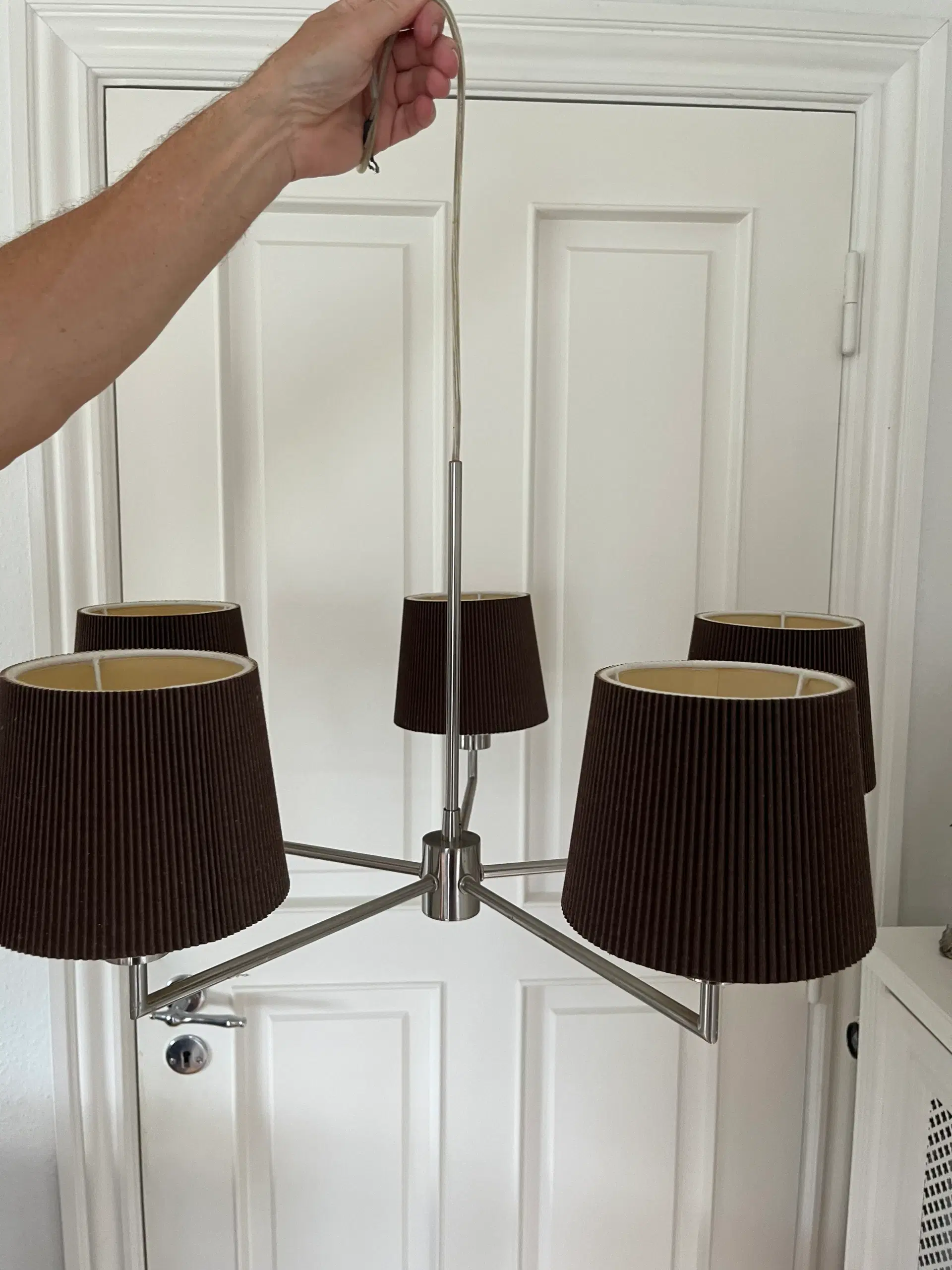 Standerlamper og loftslampe