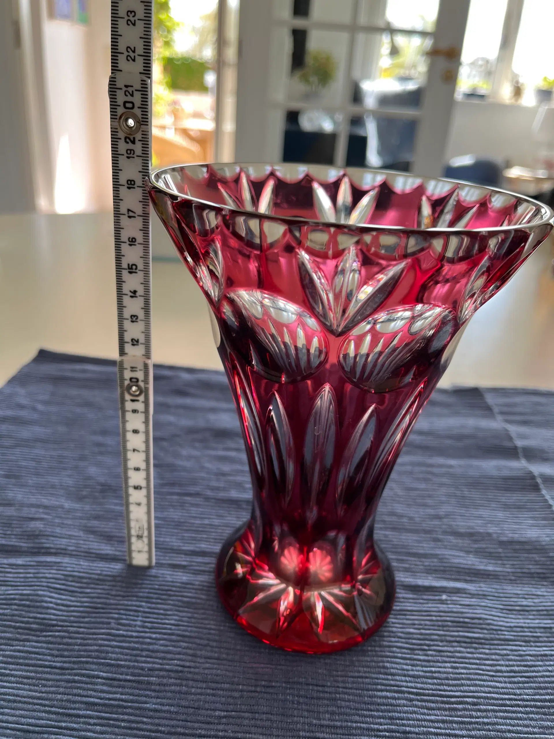 Vase Bøhmisk krystal