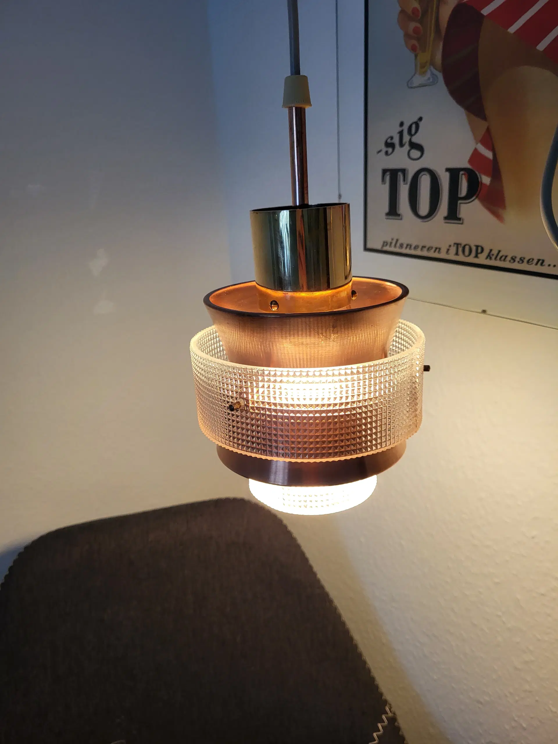 Retro loftslampe