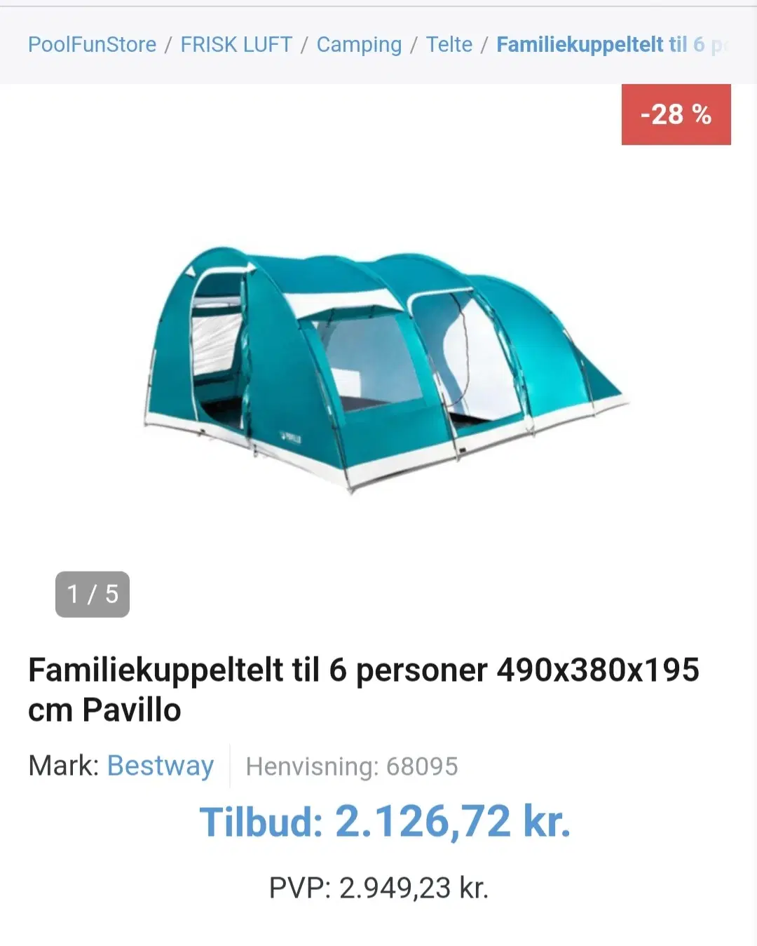 Familietelt