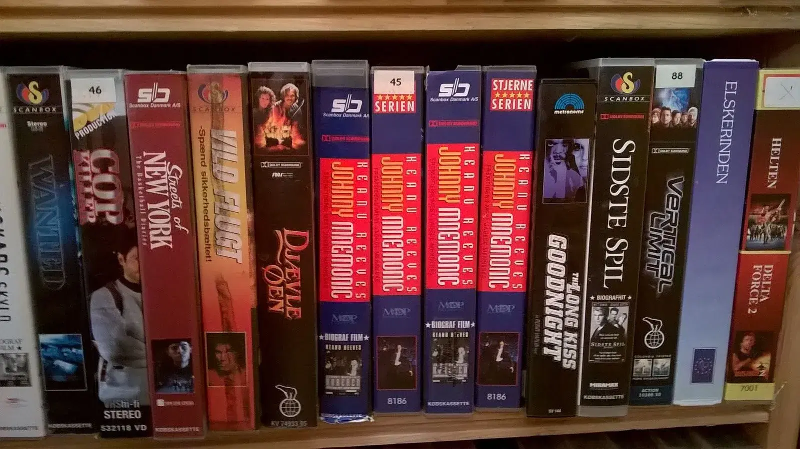 VHS film action / thriller / gys / drama