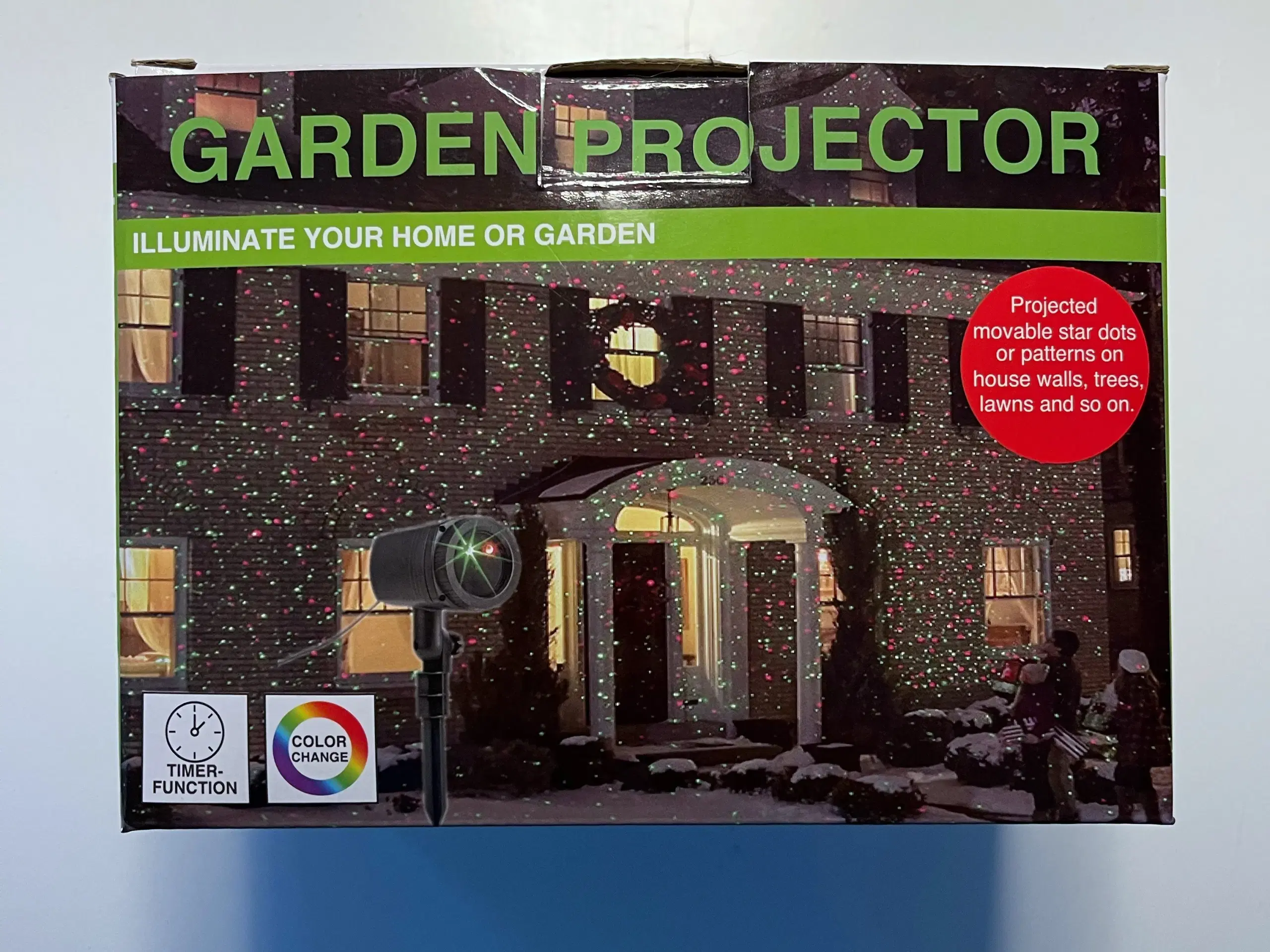 Garden projektor til julelys