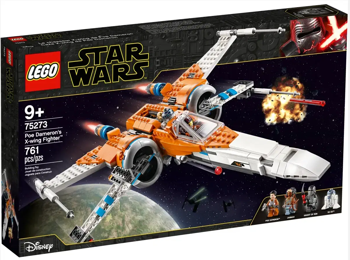 Lego Star Wars 75273  Poe Damerons X-wing-jager