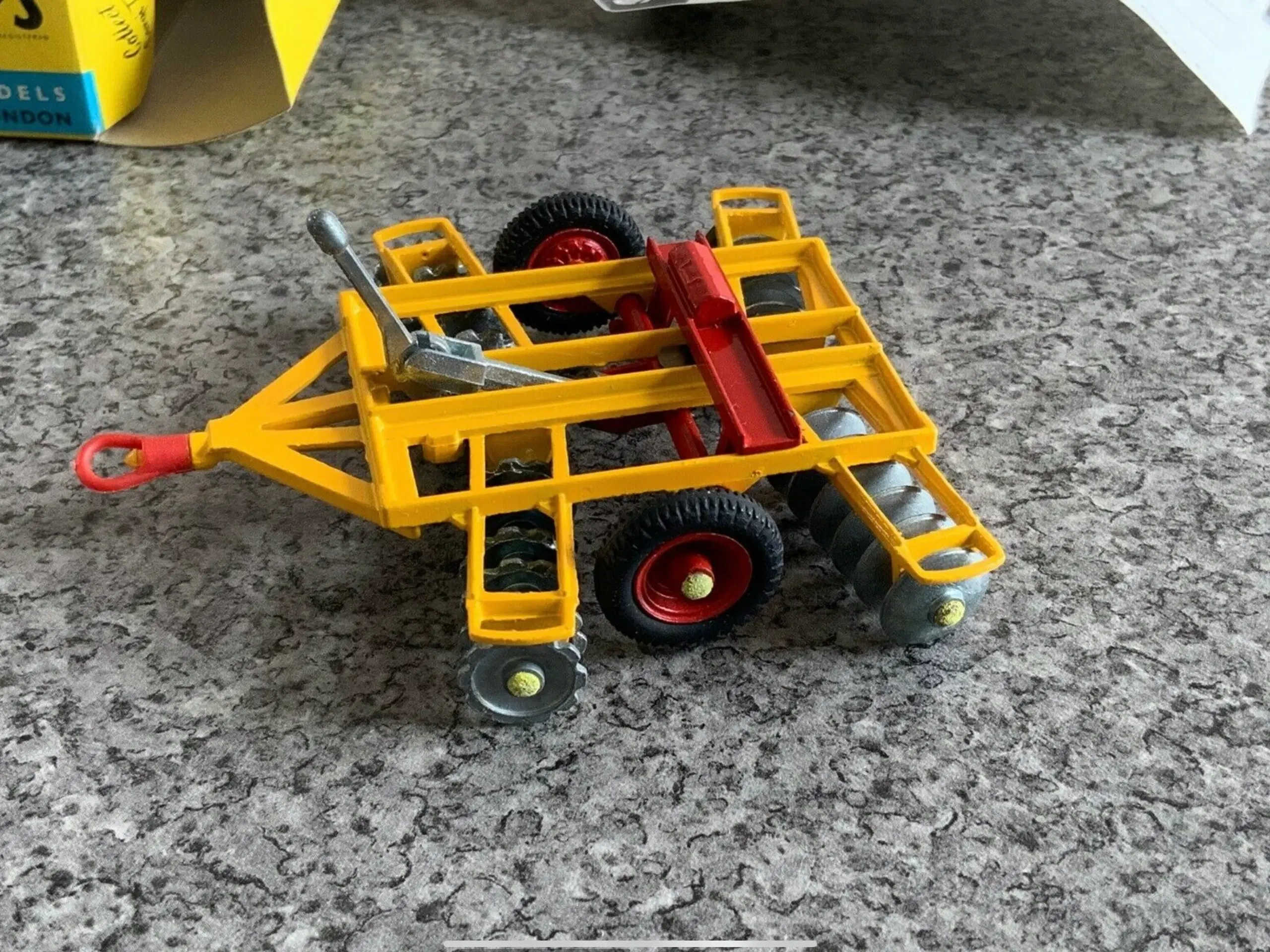 Corgi Toys 71 Wheel Controlled Tandem Disc Harrow