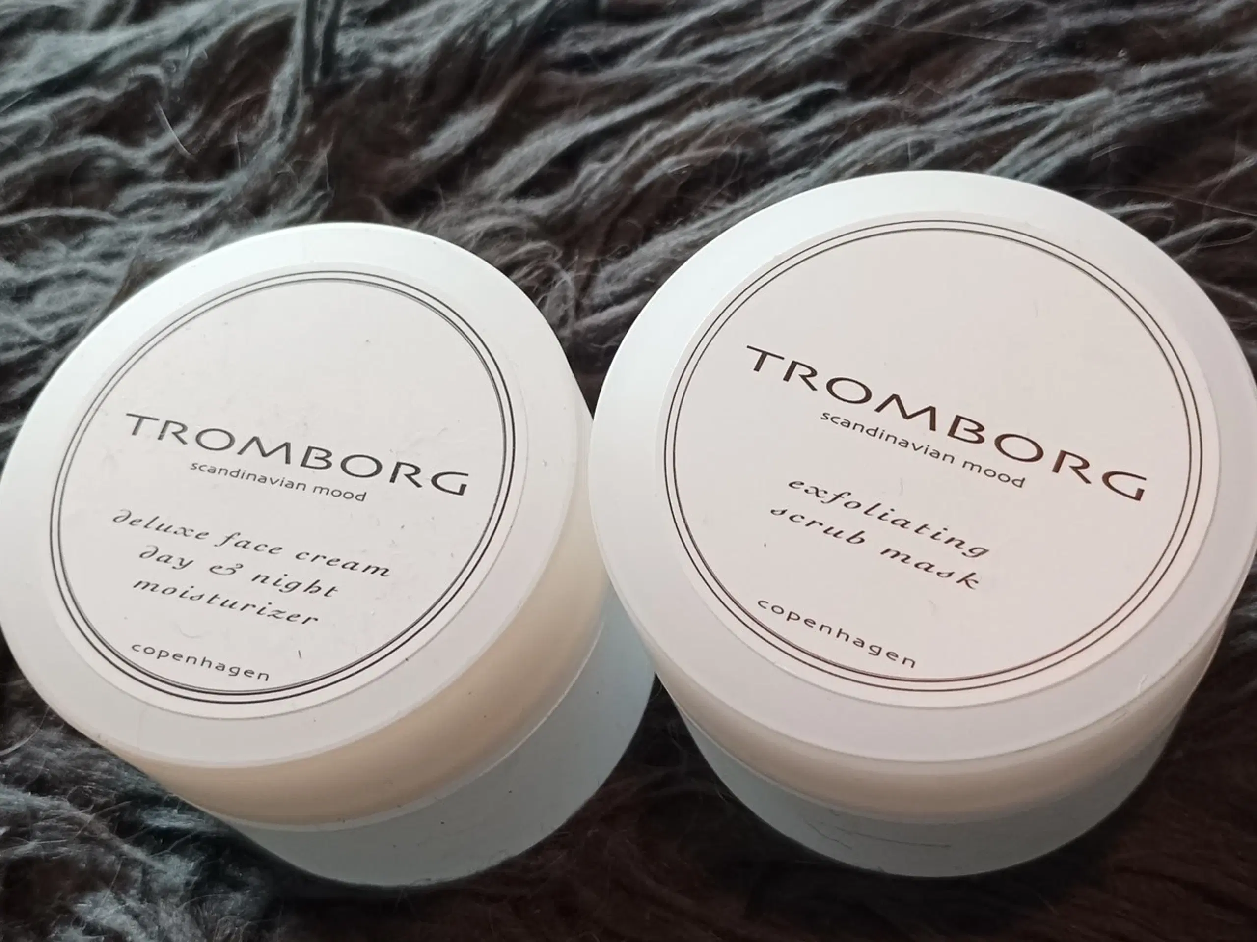 Tromborg creme og exfolier scrub