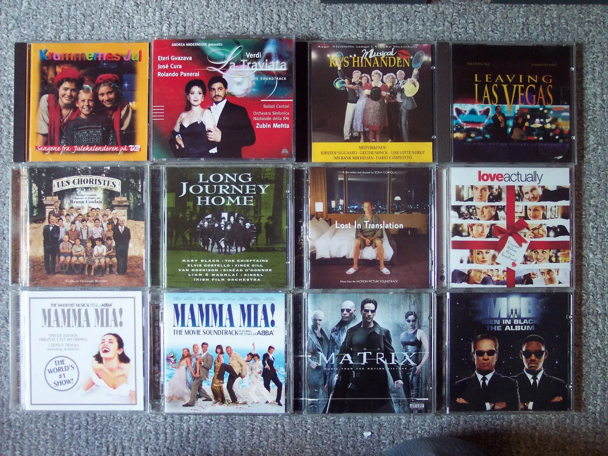 100 Film CD-SOUNDTRACKs sælges stykvis