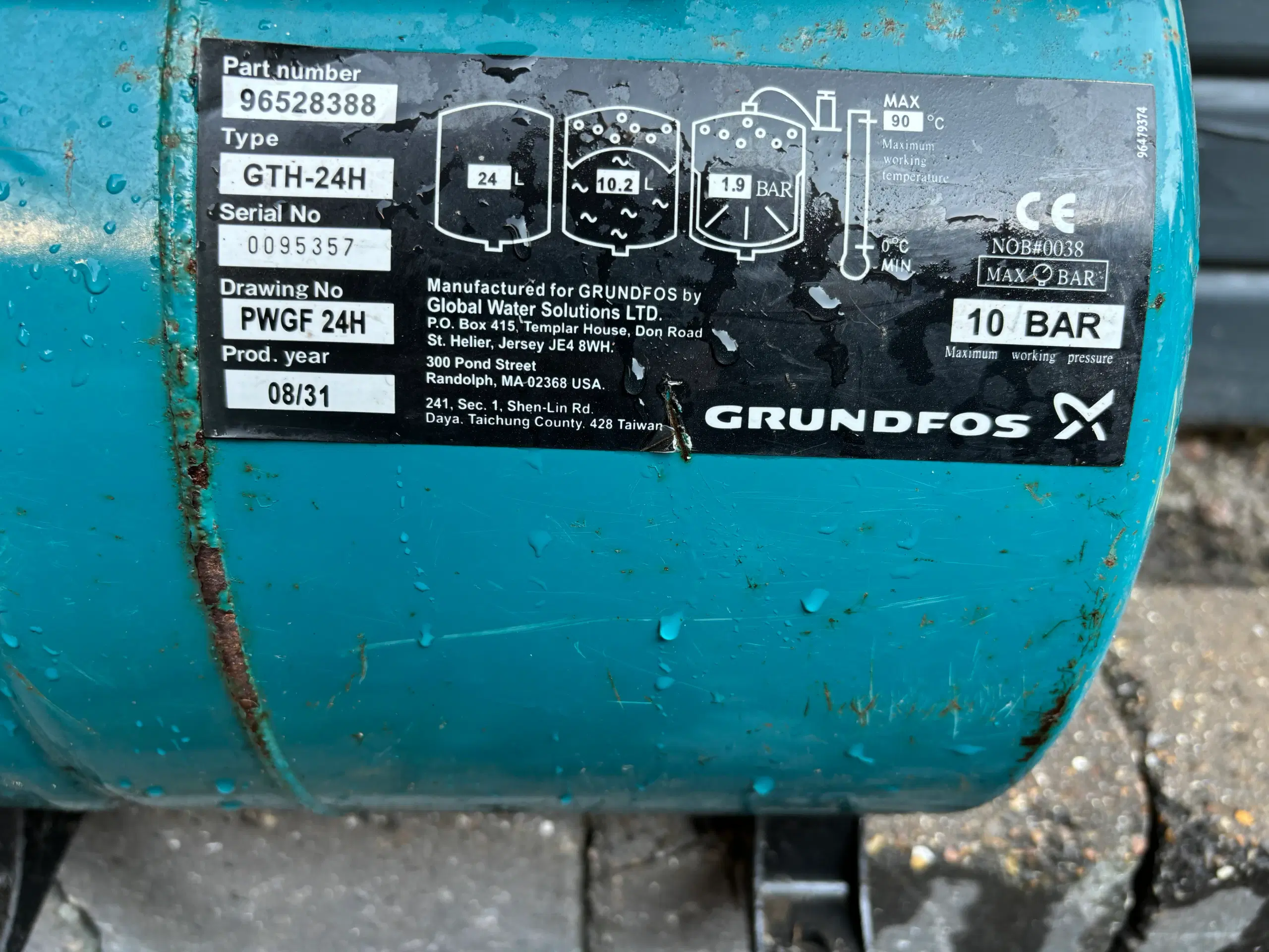 Grundfos pumpe selvsugende