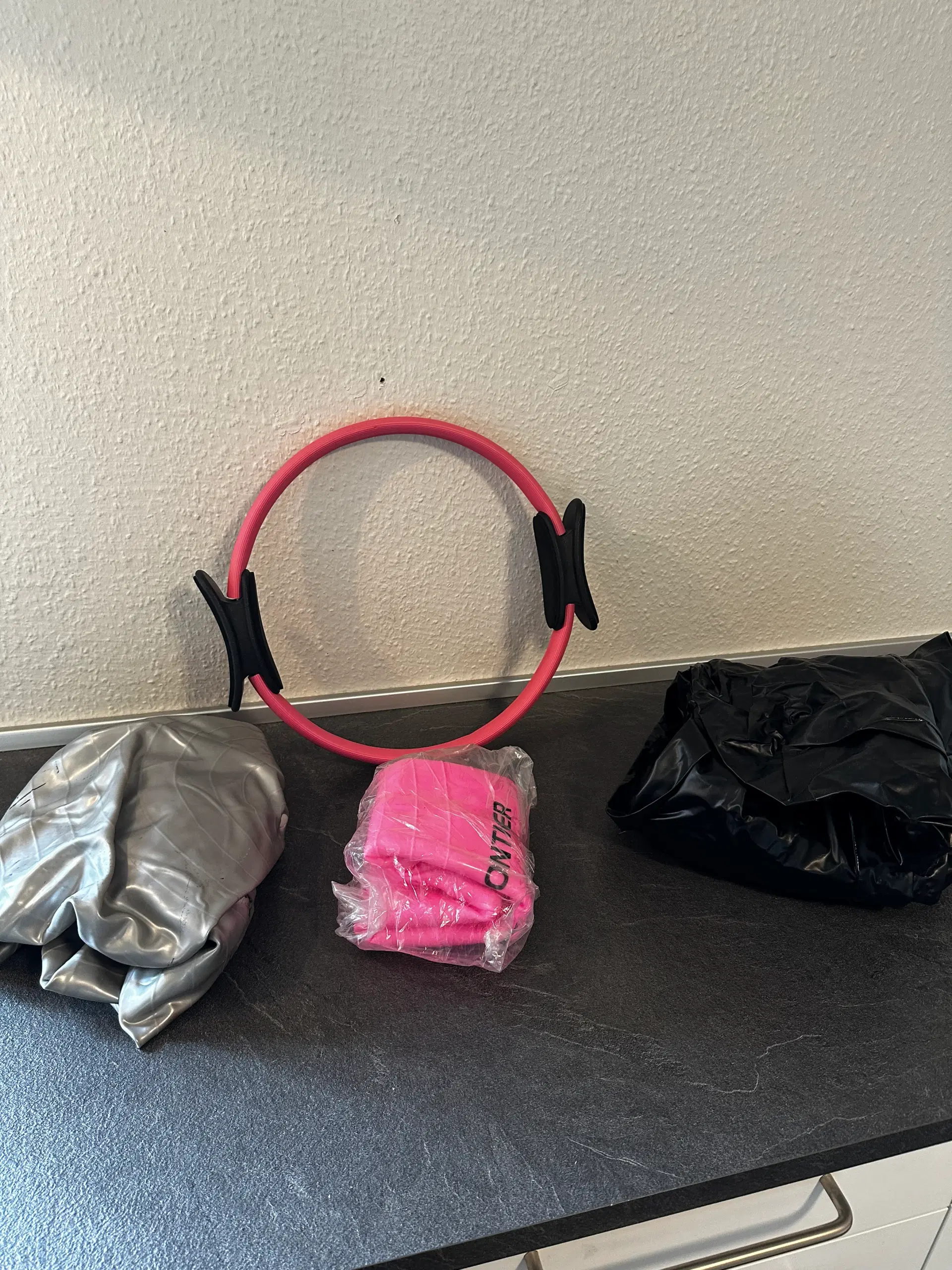 Fitness Set med ring to bolde og boksepude