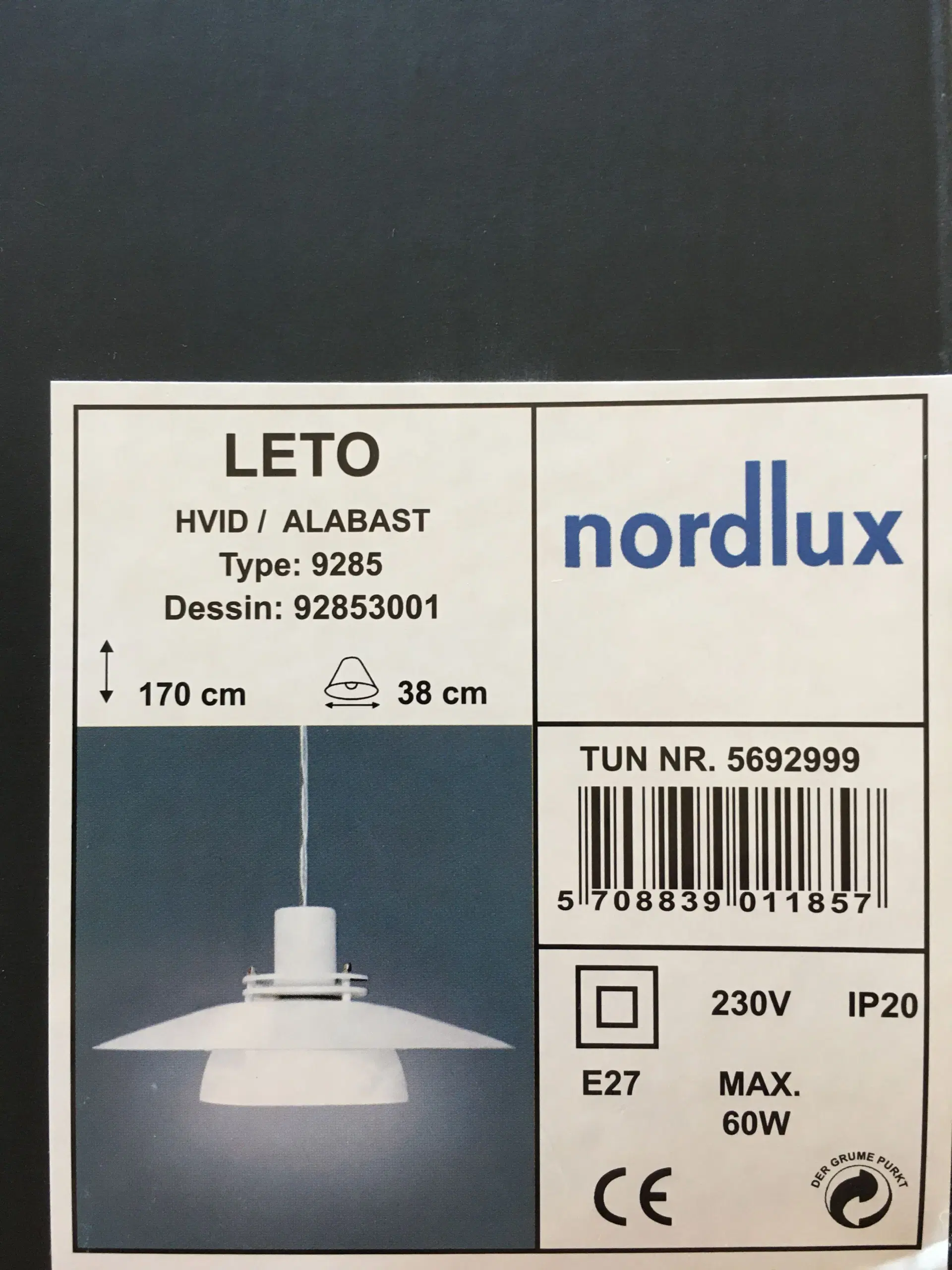 Loftlampe Nordlux