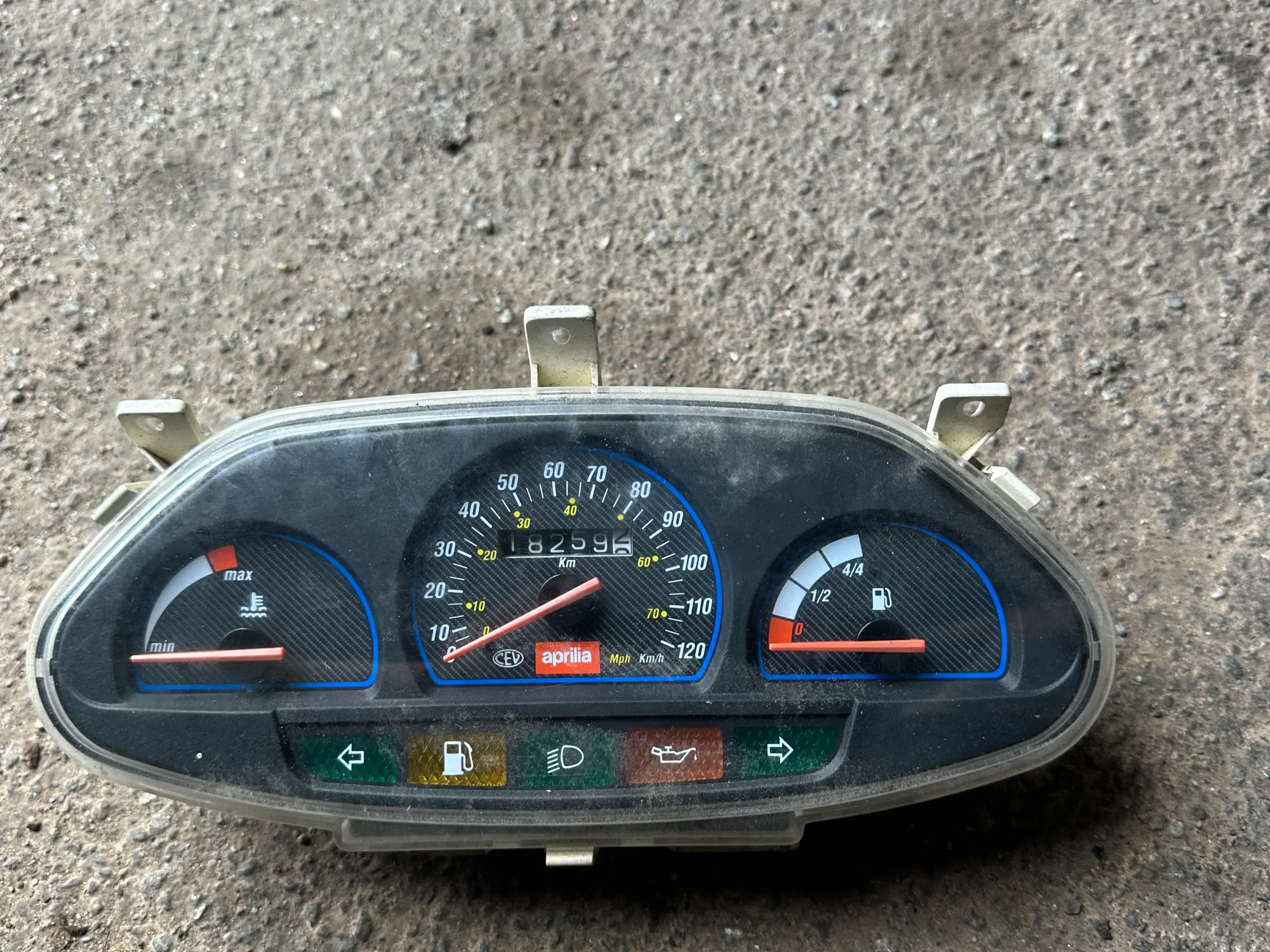 Aprilia sr50 lc sd ledningsnet og speedometer