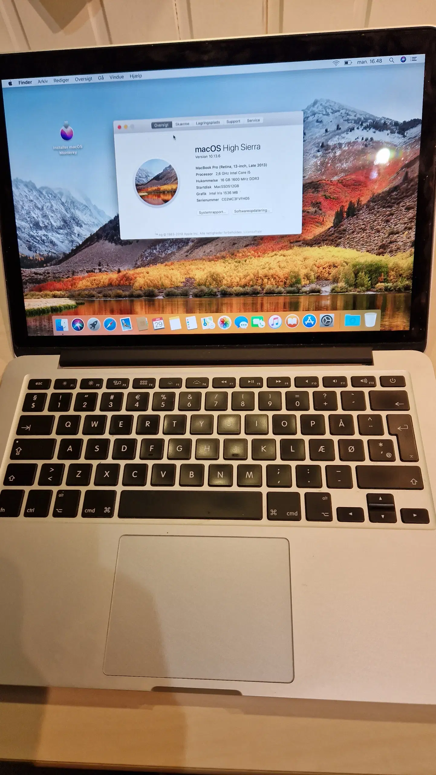 Macbook Pro A1502