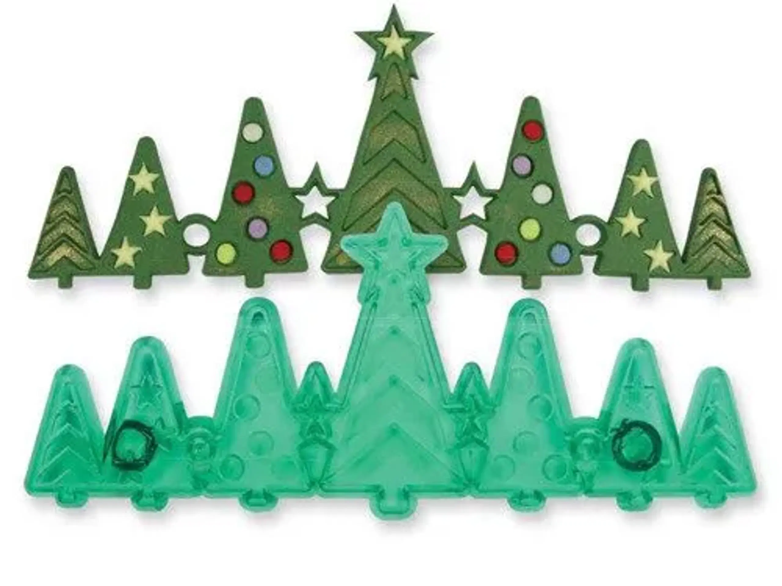 Christmas tree border