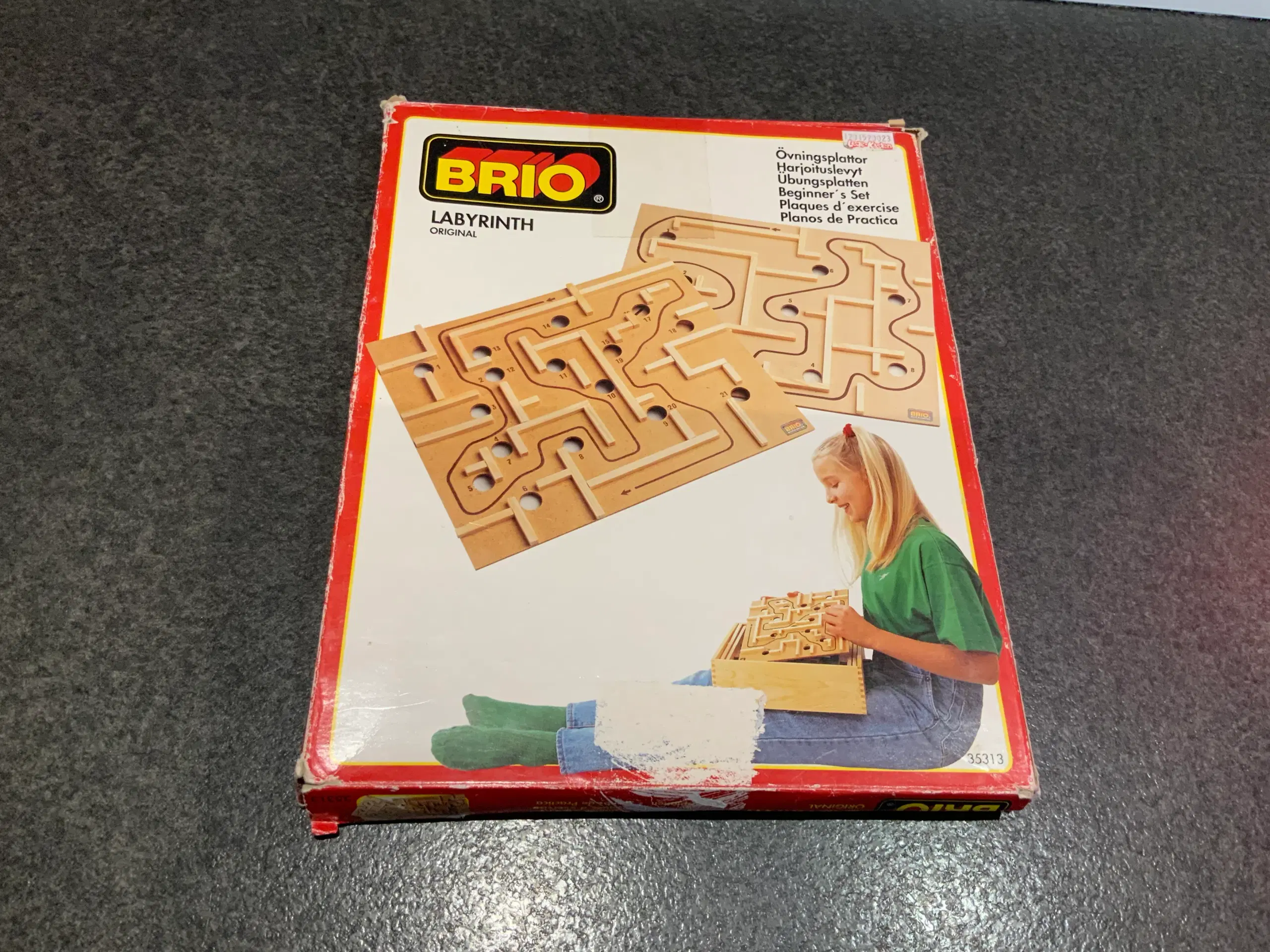 Brio øvelses plader