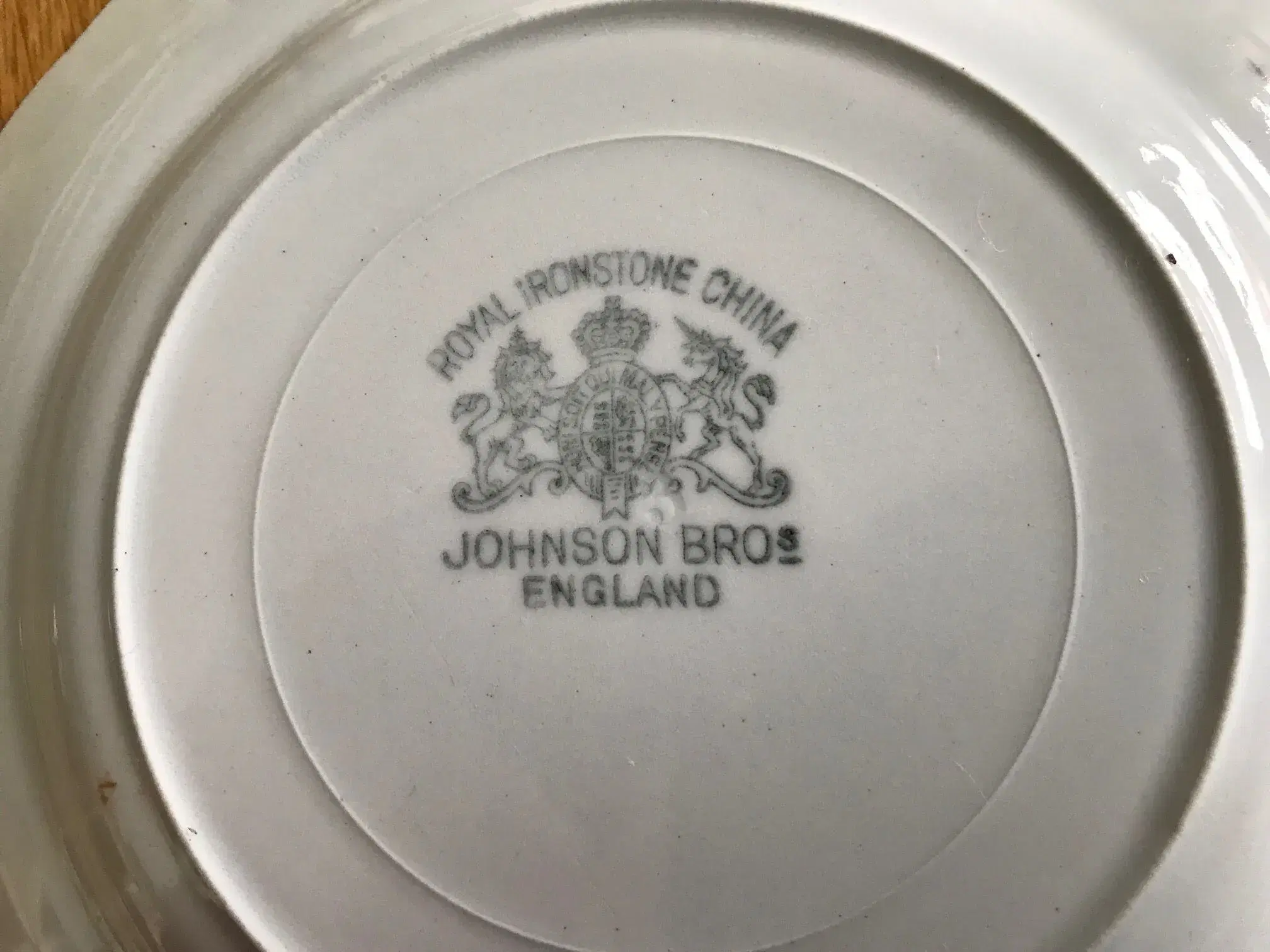 Royal Ironstone China kagetallerkener