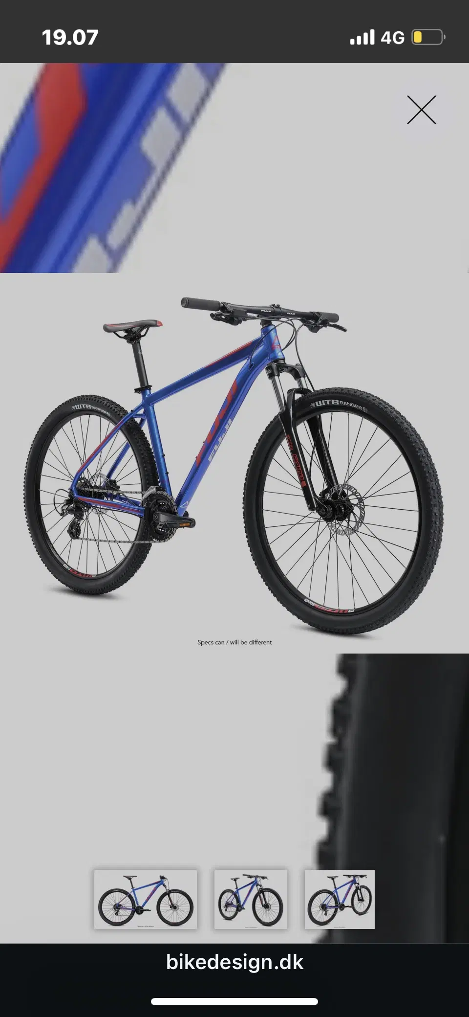 Fuji Nevada 29´´ 40 LTD 2021 MTB cykel