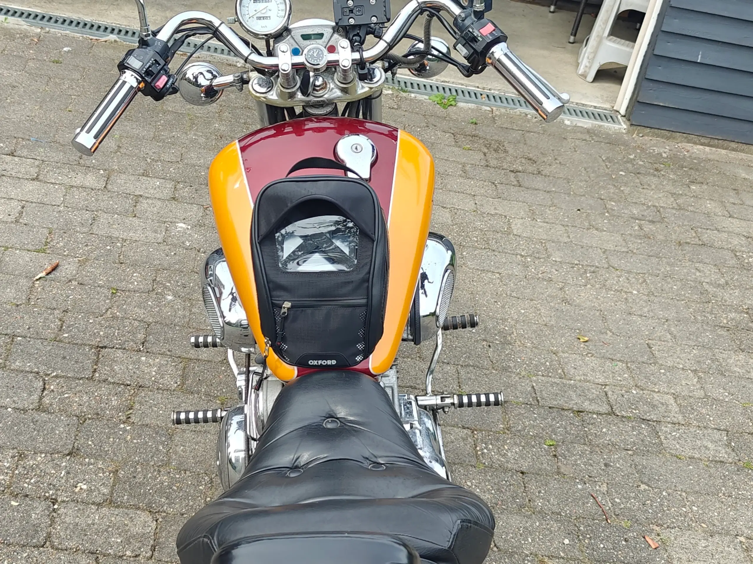 Velkørende virago 750ccm sælges