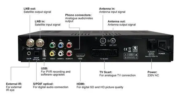 Maximum SmartTV Hybrid Reciever XO-4200