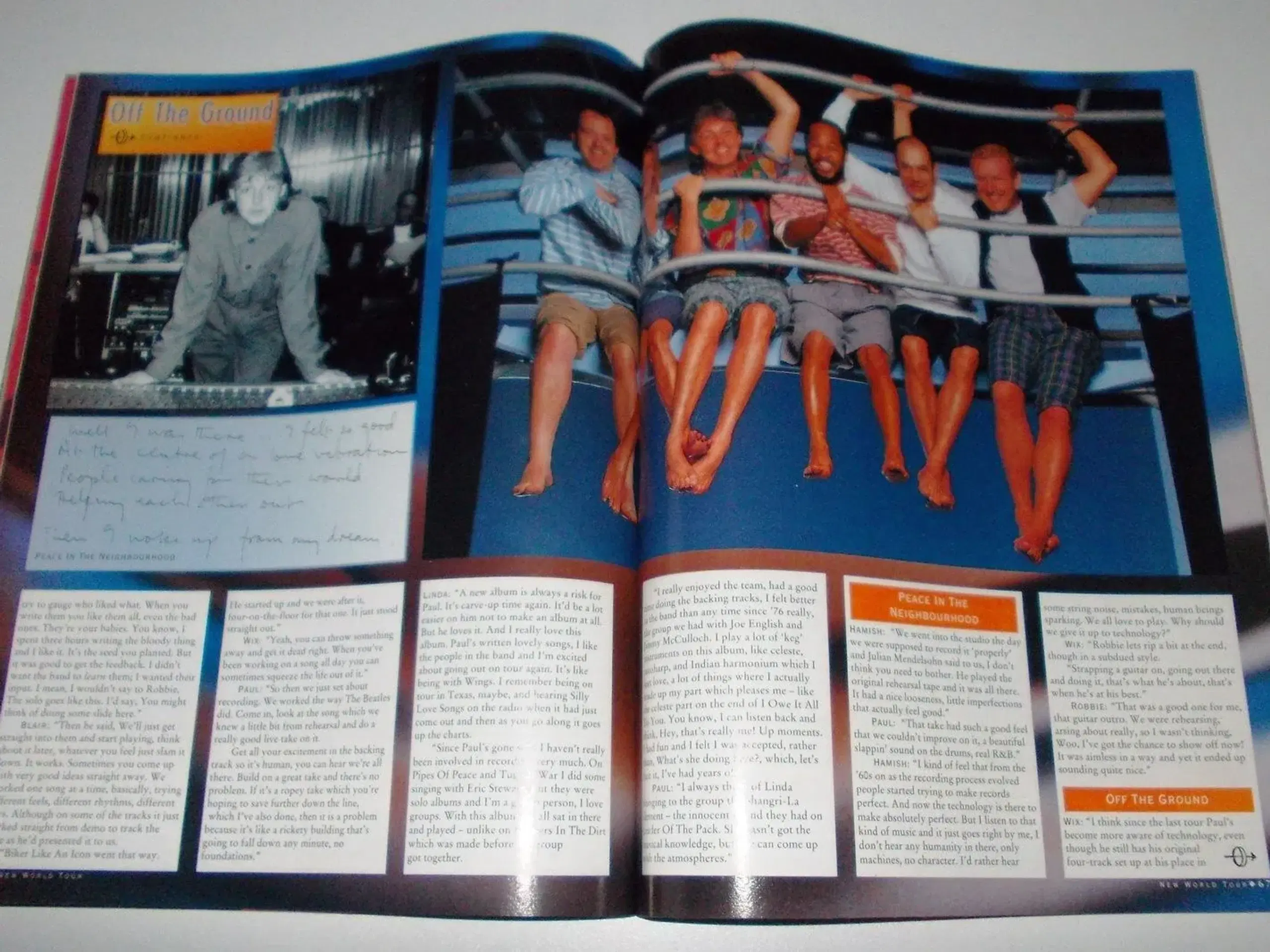 McCartney Paul New World Tour booklet II