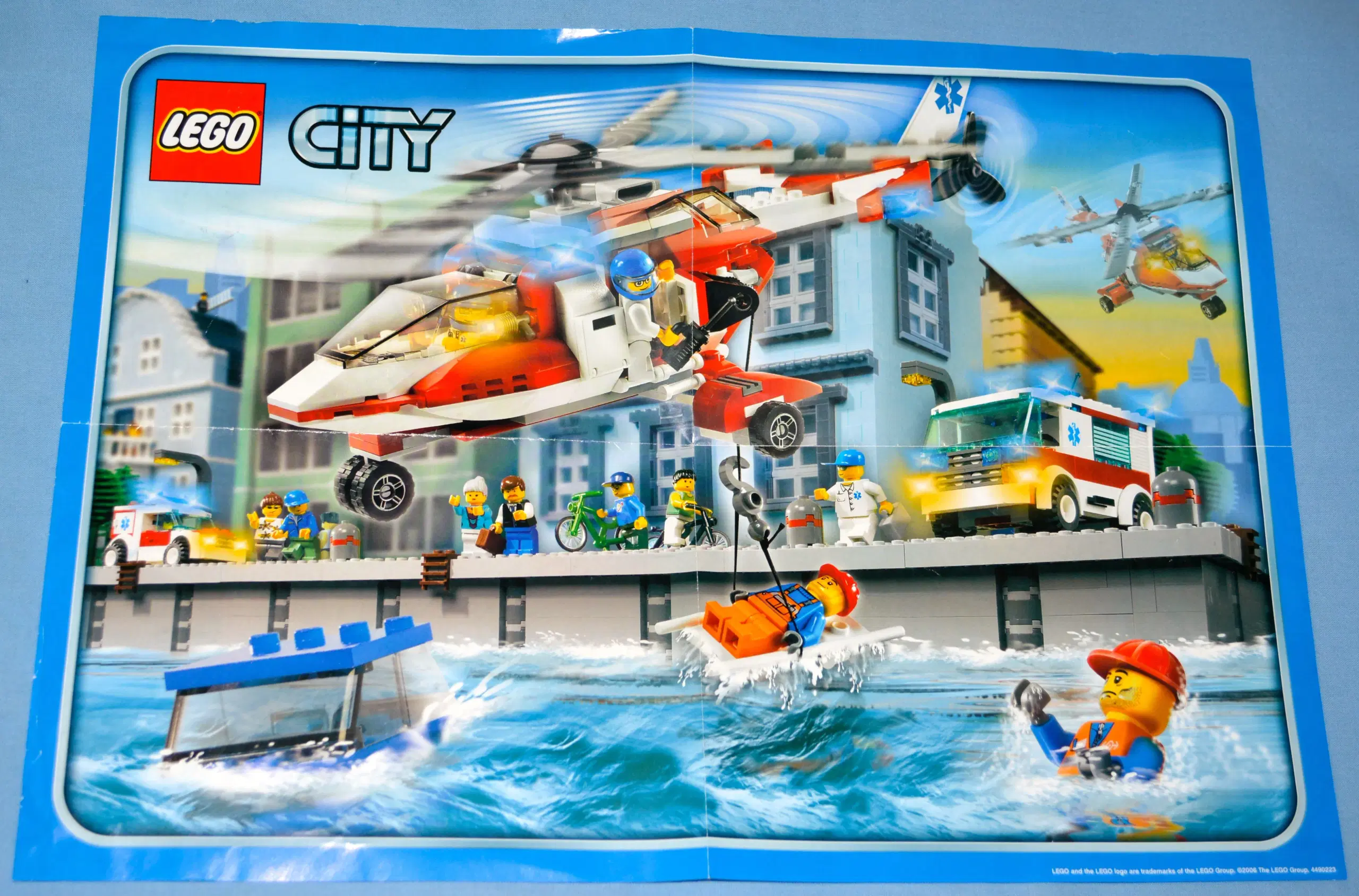 Lego CITY 7037: Rednings helikopter