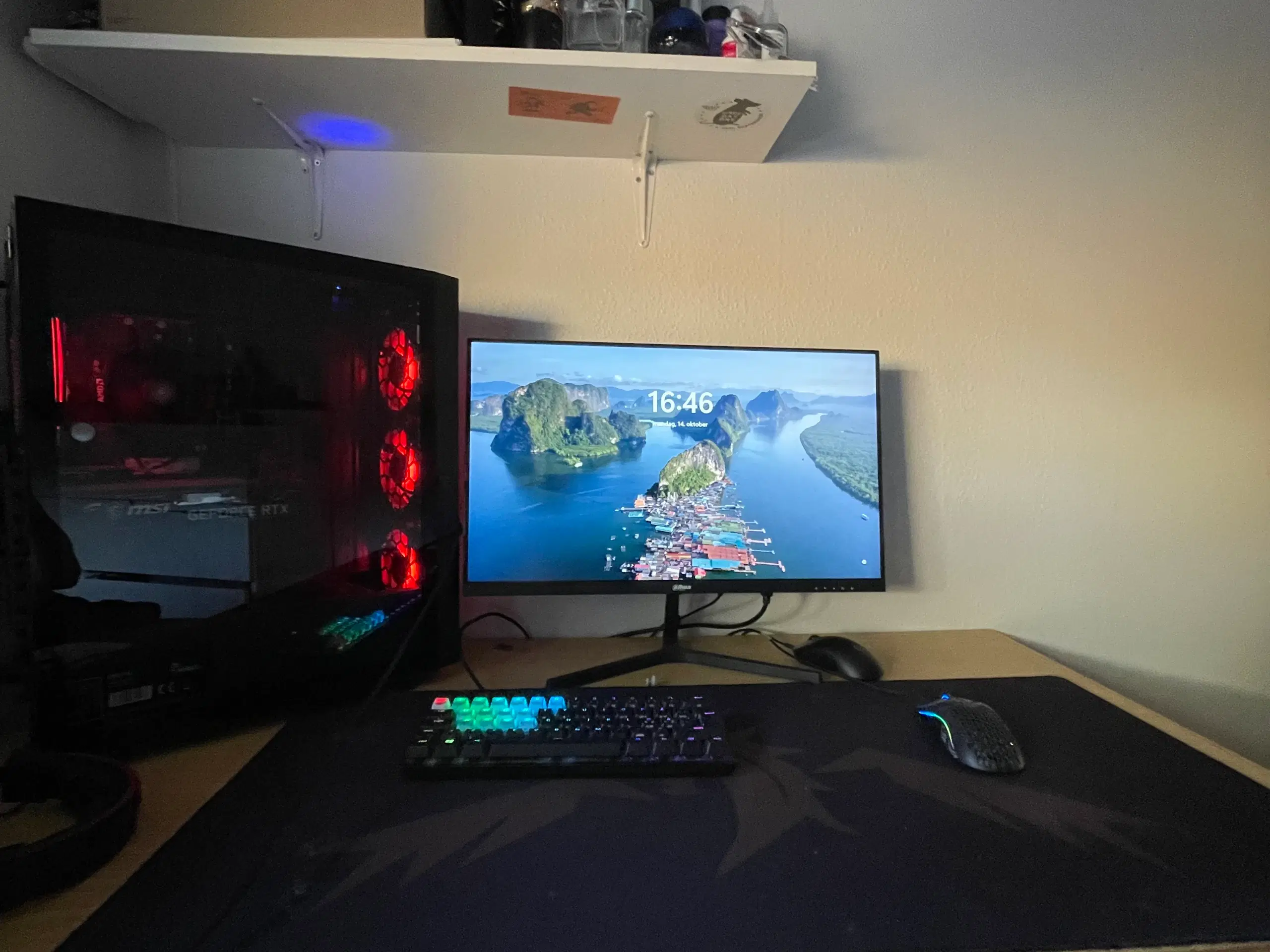 Gaming setup