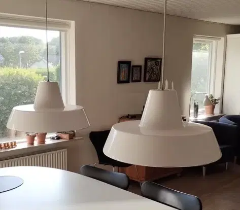 2 x designer porcelæns pendler