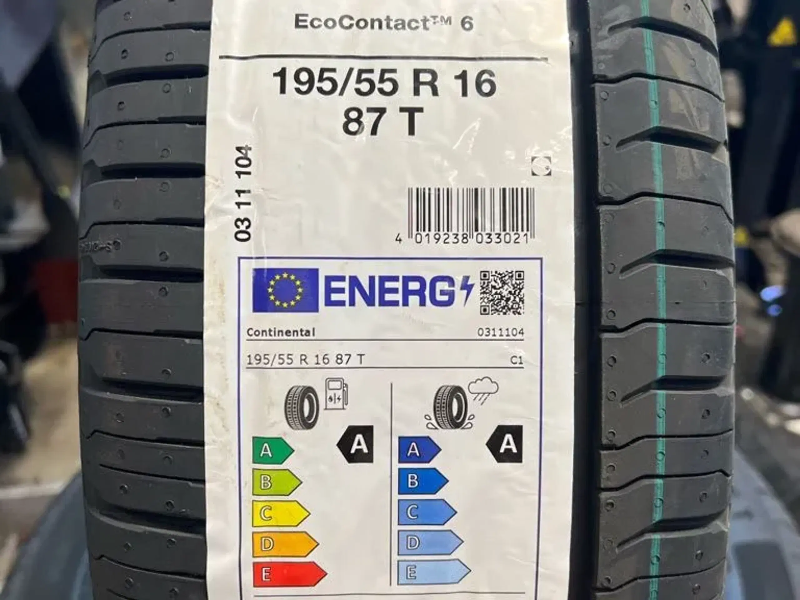 Continental ecocontact 195/55 16