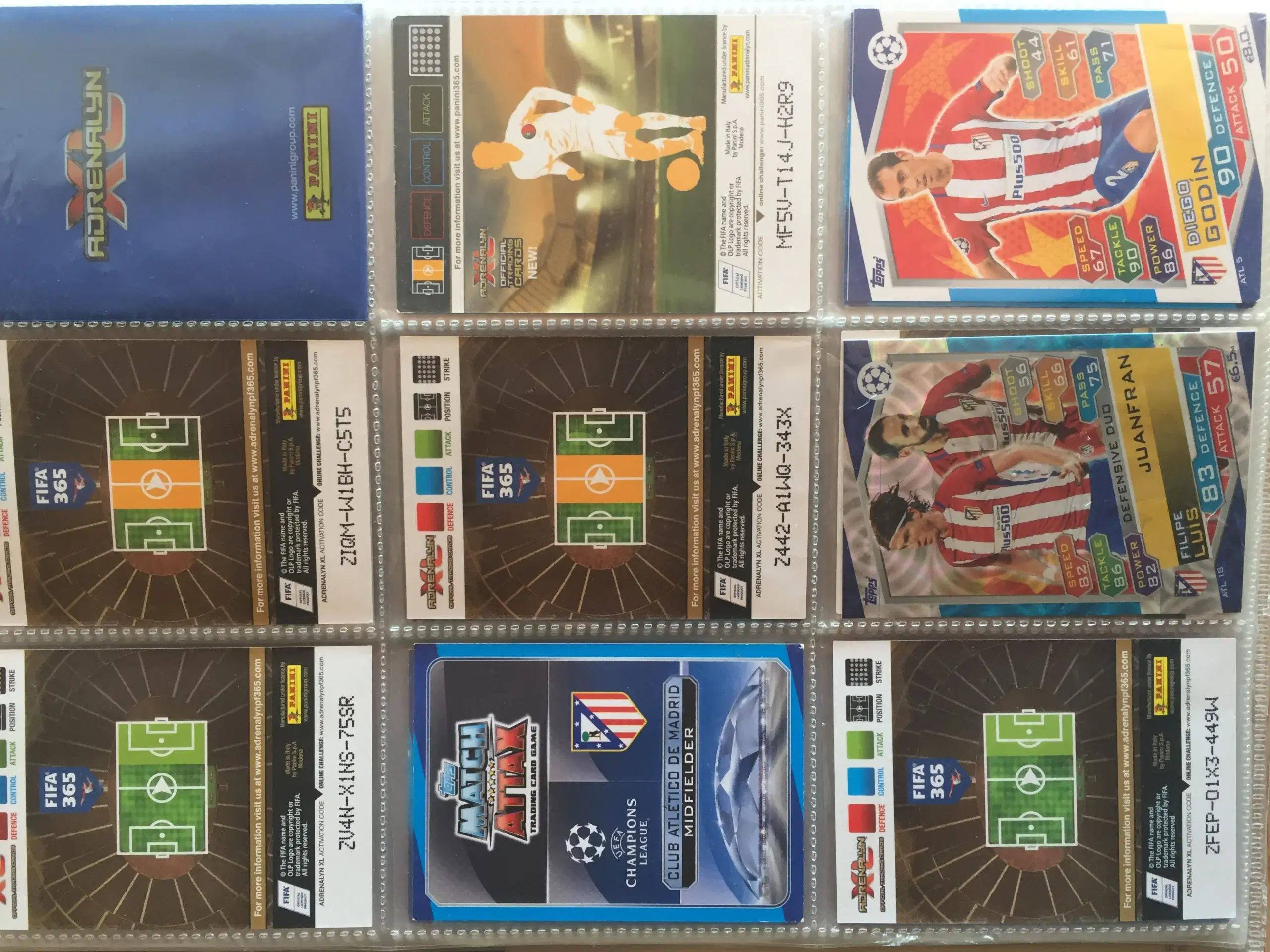 Adrenalyn XL Panini FIFA 365