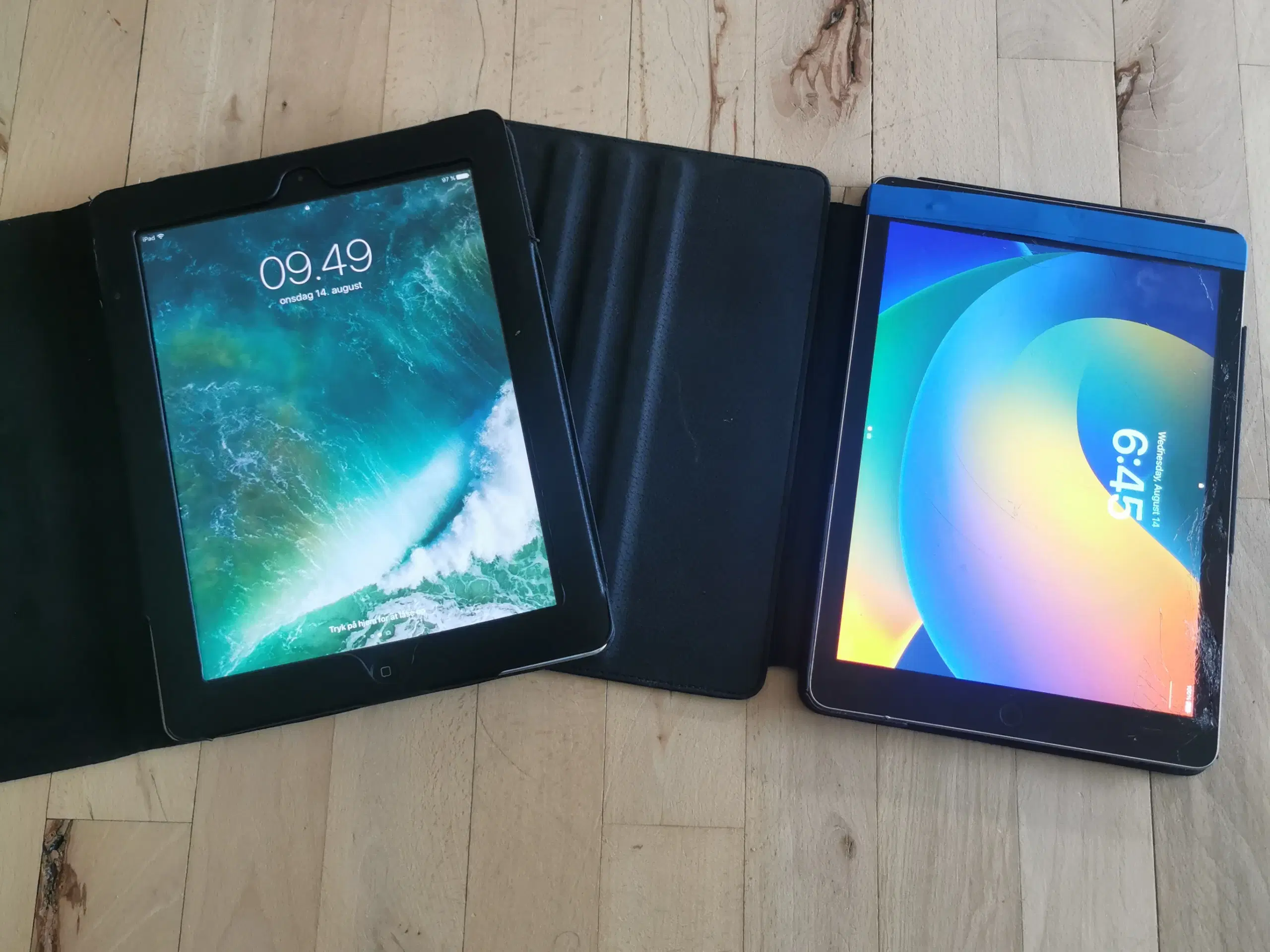 2 stk ipad til salg priser for begge 2 650kr